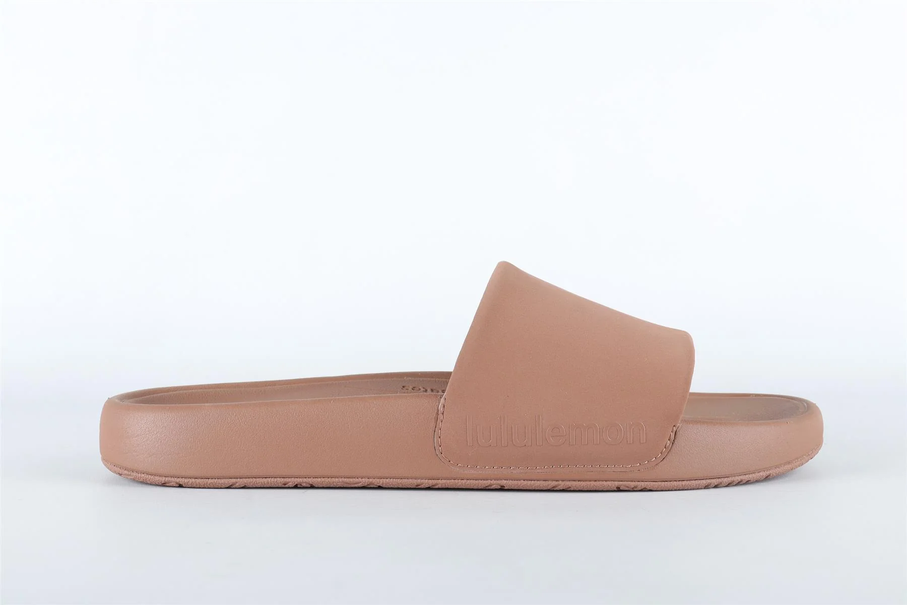 LULULEMON BROWN RUBBER SILDES EU 36.5 UK 3.5 US 6 - Image 2