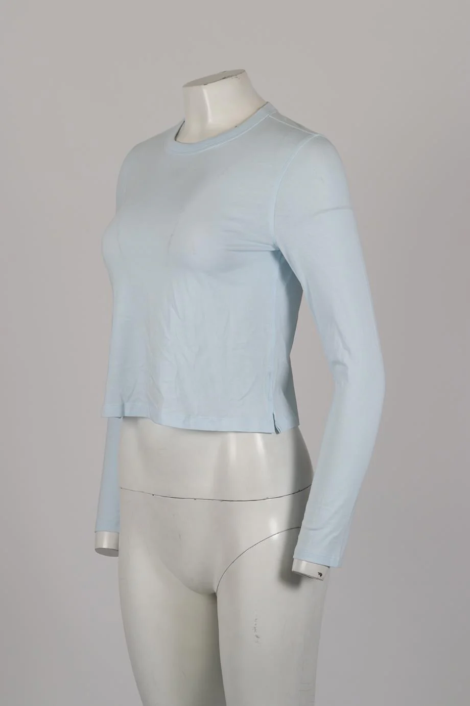 LULULEMON COTTON BLEND TOP US 2 UK 6 - Image 3