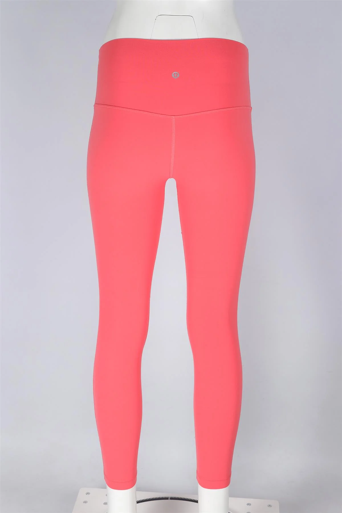 LULULEMON DESERT RED JERSEY LEGGINGS UK 6 - Image 4