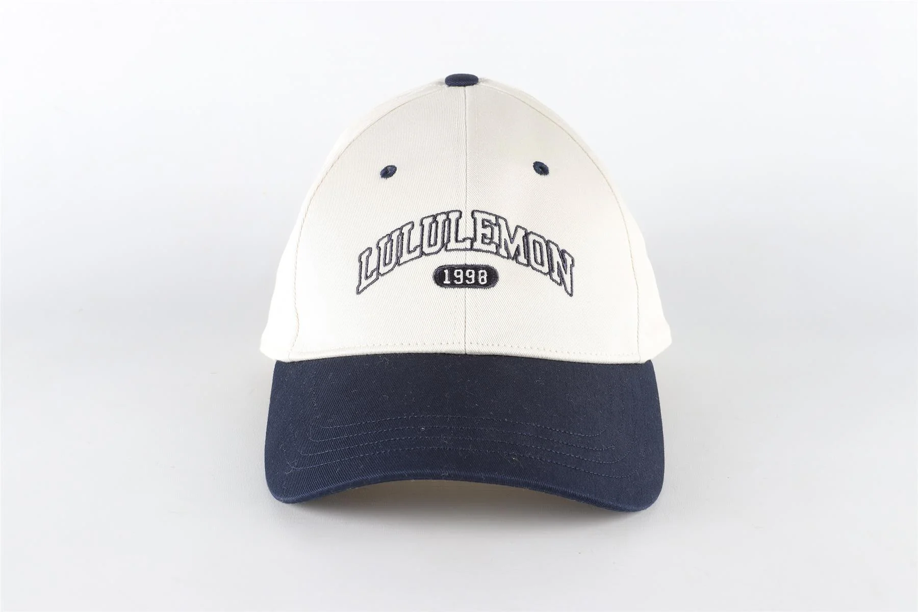 LULULEMON ECRU COTTON BASBEBALL CAP SMALL/MEDIUM - Image 3