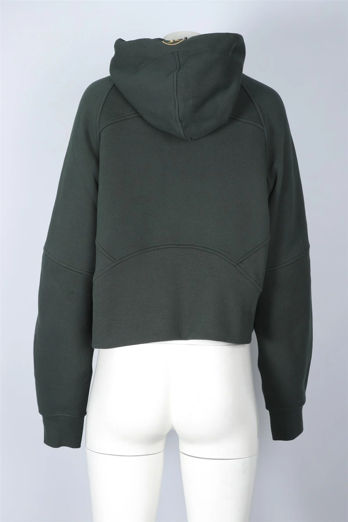 LULULEMON GREEN COTTON HOODIE MEDIUM/LARGE - Image 4