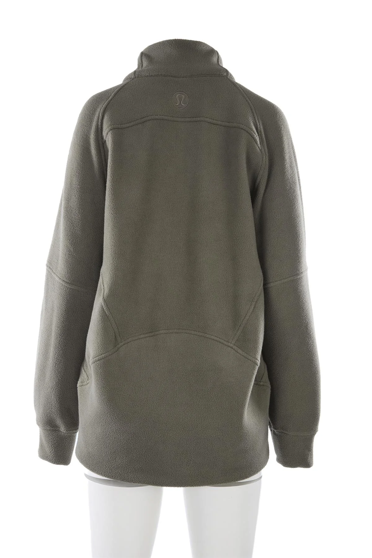 LULULEMON GREEN FLEECE JACKET MEDIUM-LARGE - Image 4