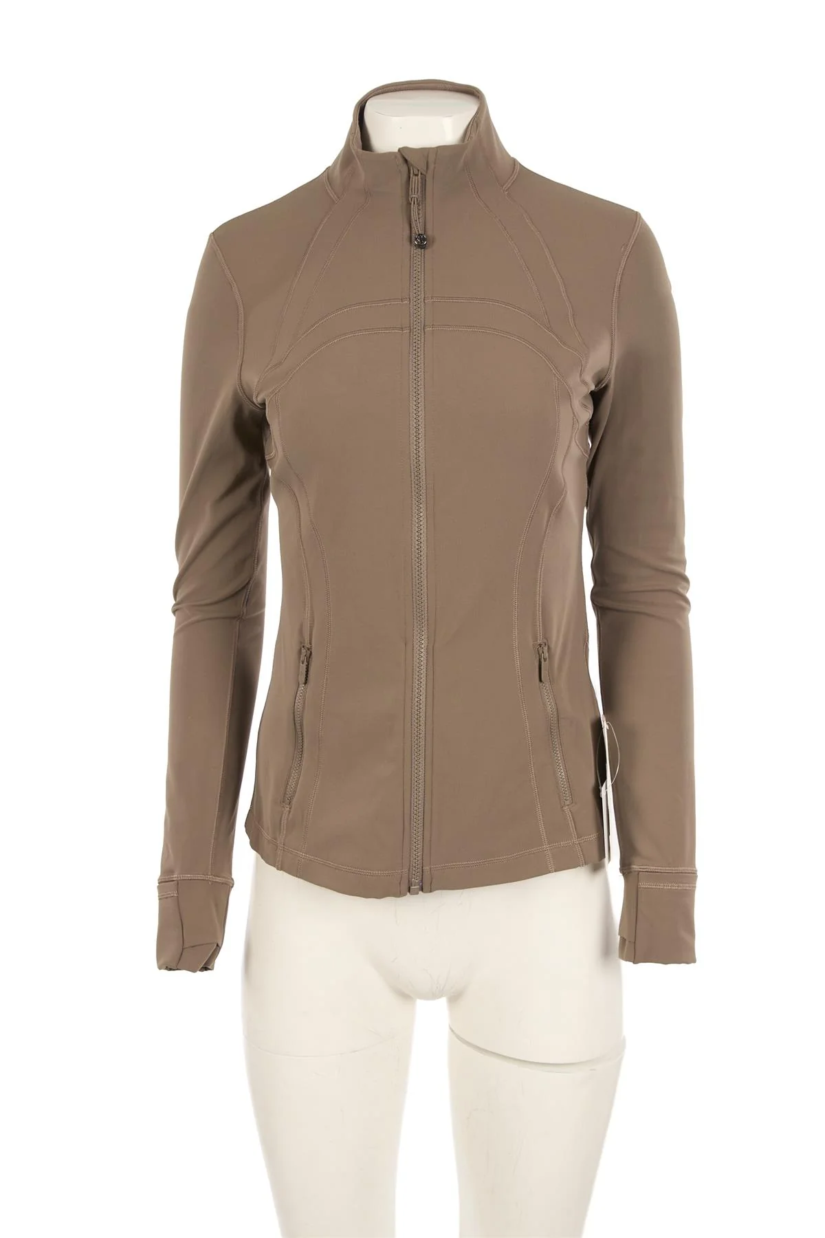 LULULEMON GREEN JERSEY JACKET UK 12 US 8 - Image 2