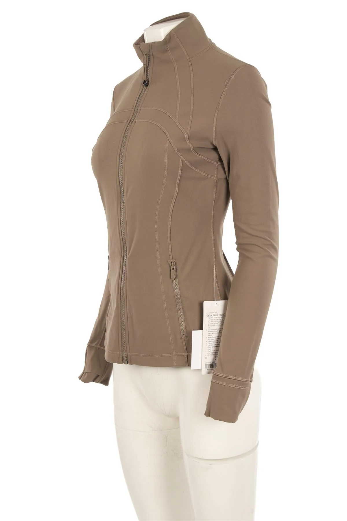 LULULEMON GREEN JERSEY JACKET UK 12 US 8 - Image 3