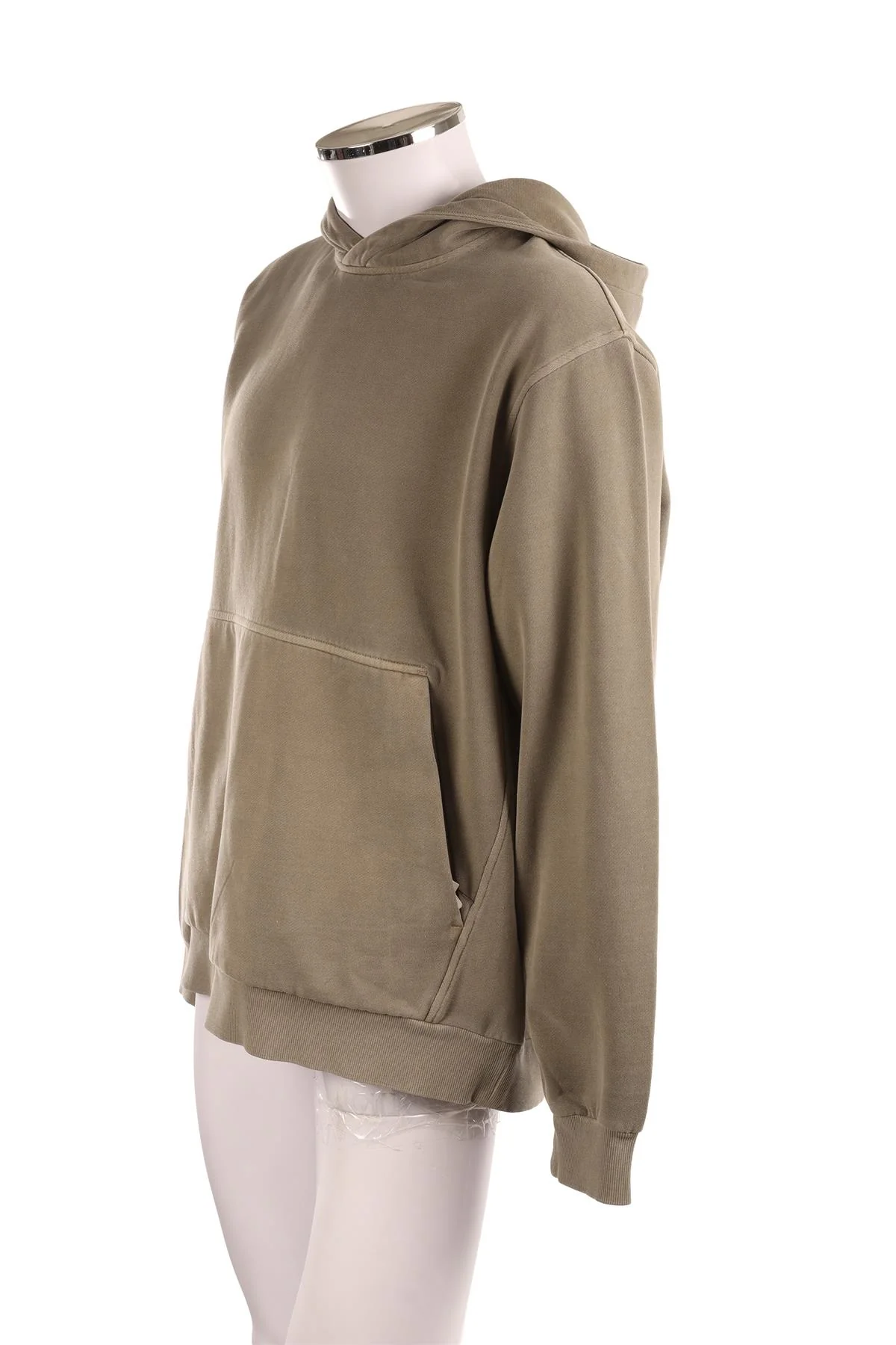 LULULEMON GREEN MEN'S COTTON HOODIE LARGE - Image 3