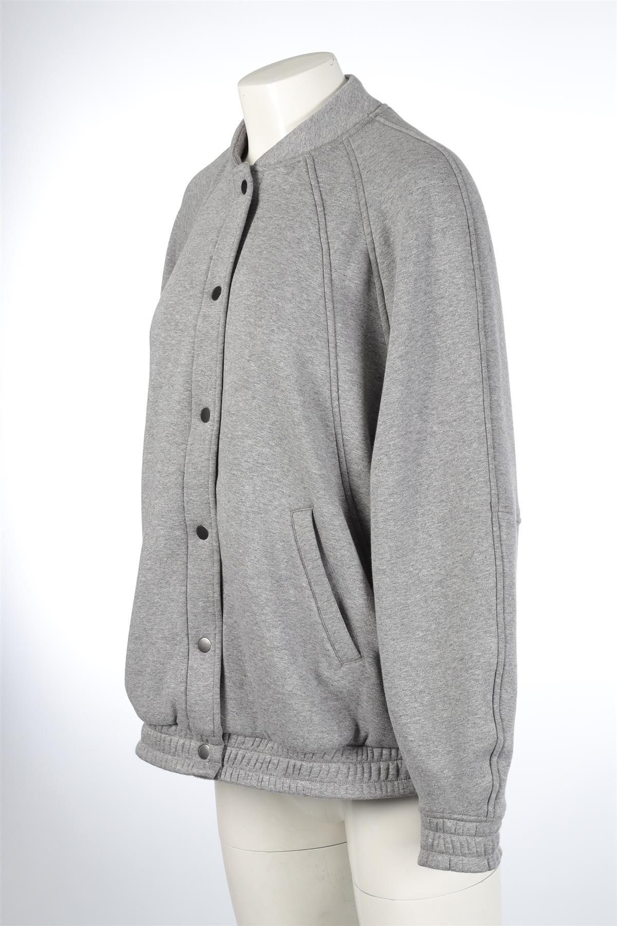 LULULEMON GREY COTTON JACKET MEDIUM/LARGE - Image 3