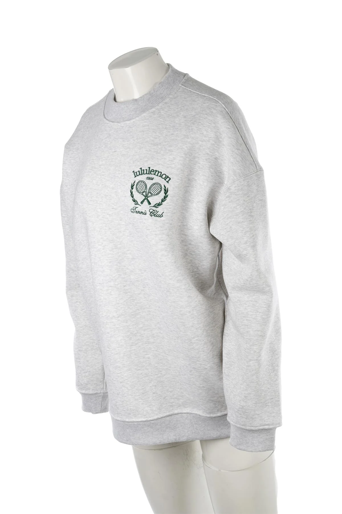 LULULEMON GREY COTTON SWEATSHIRT MEDIUM - Image 3