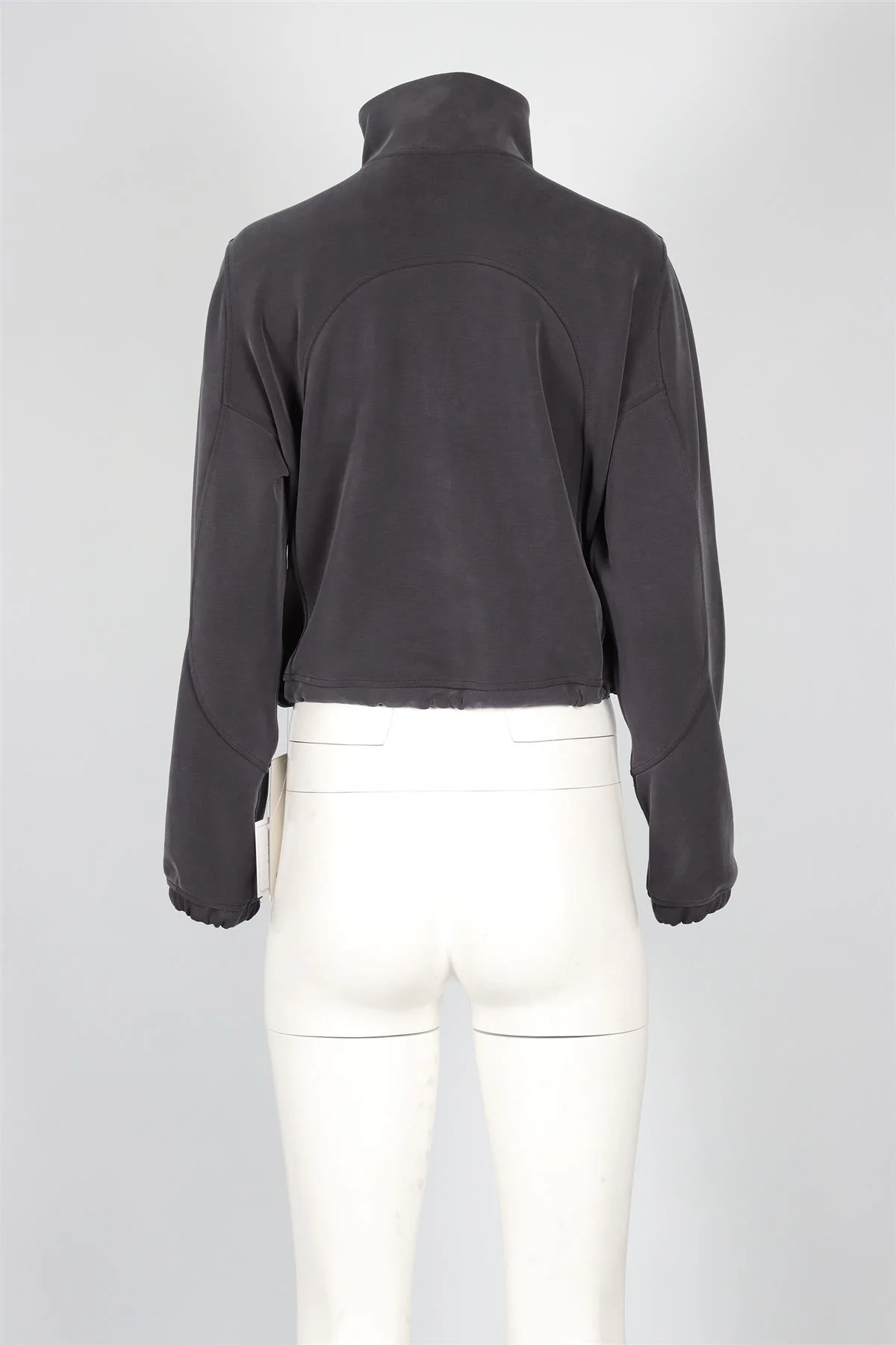 LULULEMON GREY JERSEY SWEATSHIRT UK 10 - Image 4