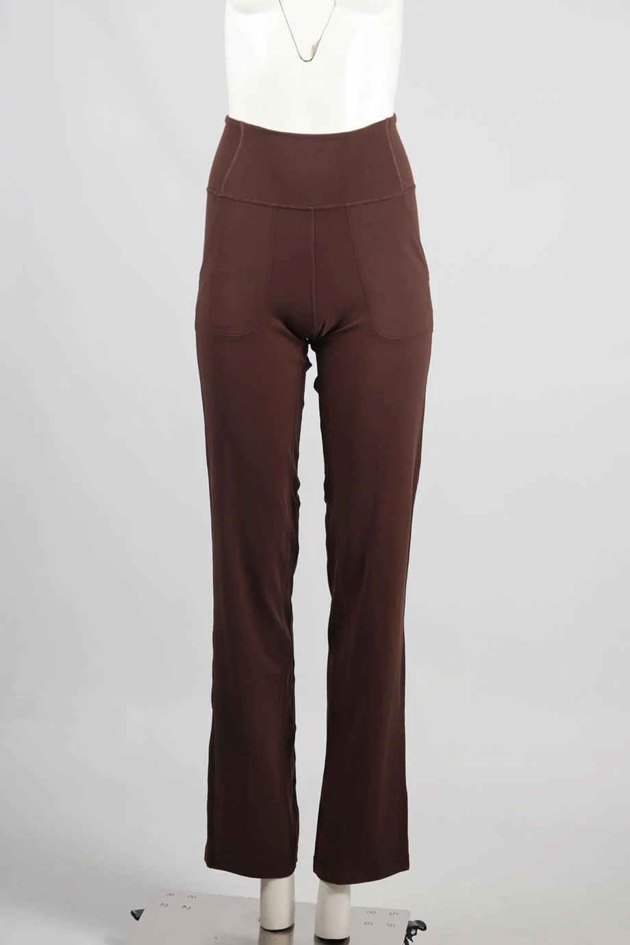 LULULEMON JERSEY WIDE LEG PANTS US 2 UK 6 - Image 2