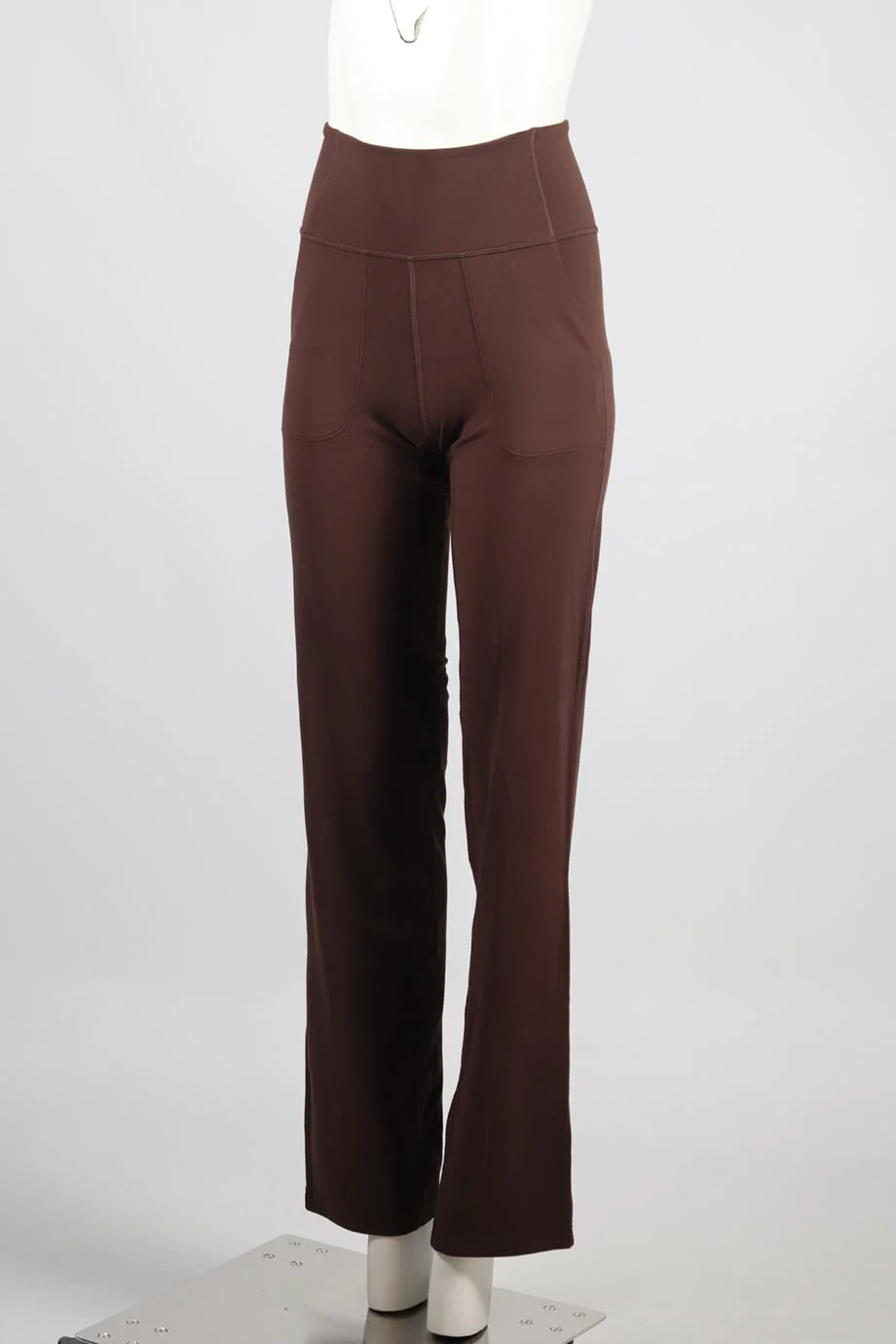 LULULEMON JERSEY WIDE LEG PANTS US 2 UK 6 - Image 3