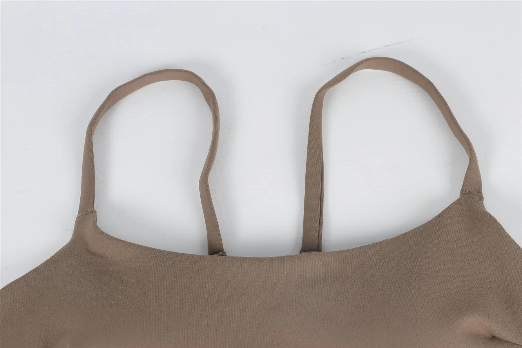 LULULEMON KHAKI SPORTS BRA US 4 UK 8 - Image 3