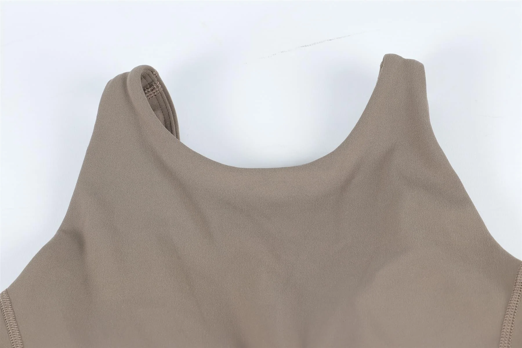 LULULEMON KHAKI SPORTS BRA US 4 UK 8 - Image 3