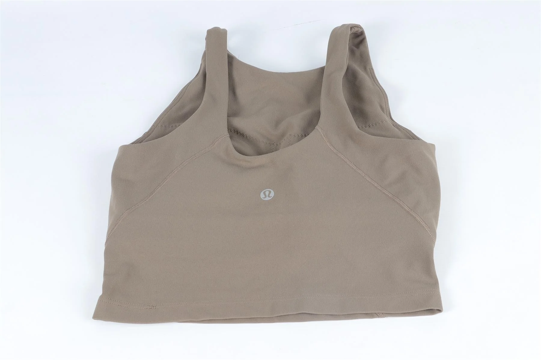 LULULEMON KHAKI SPORTS BRA US 4 UK 8 - Image 4