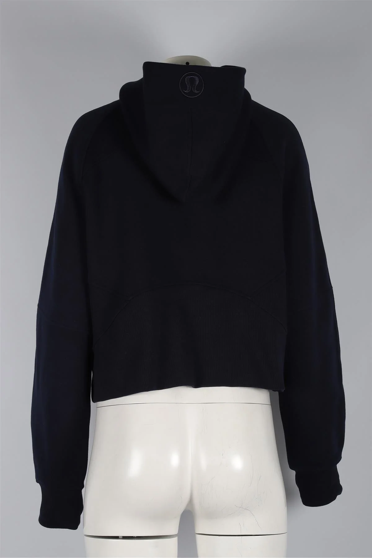 LULULEMON NAVY COTTON HOODIE MEDIUM/LARGE - Image 4