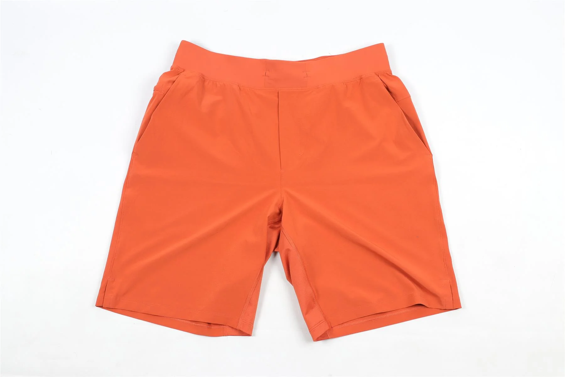 LULULEMON ORANGE MEN'S SHORTS LARGE - Image 2