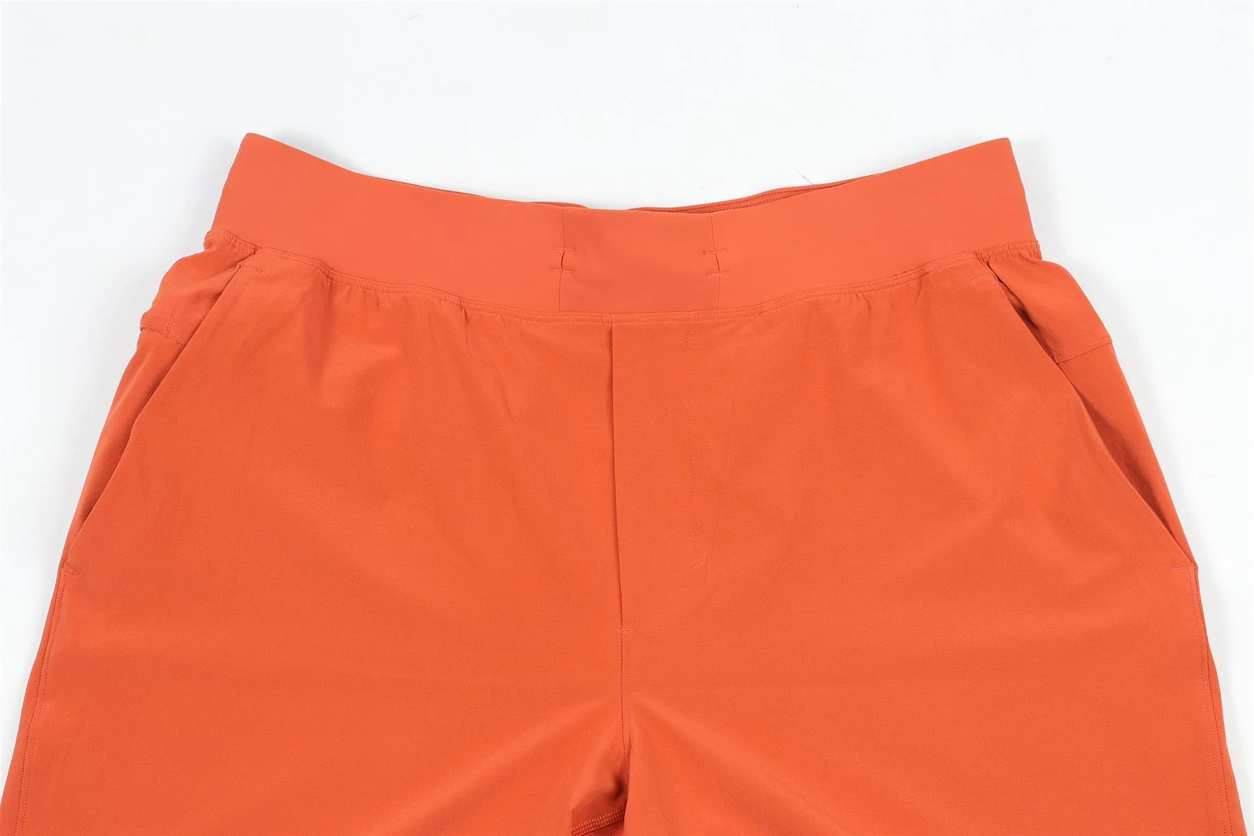 LULULEMON ORANGE MEN'S SHORTS LARGE - Image 3