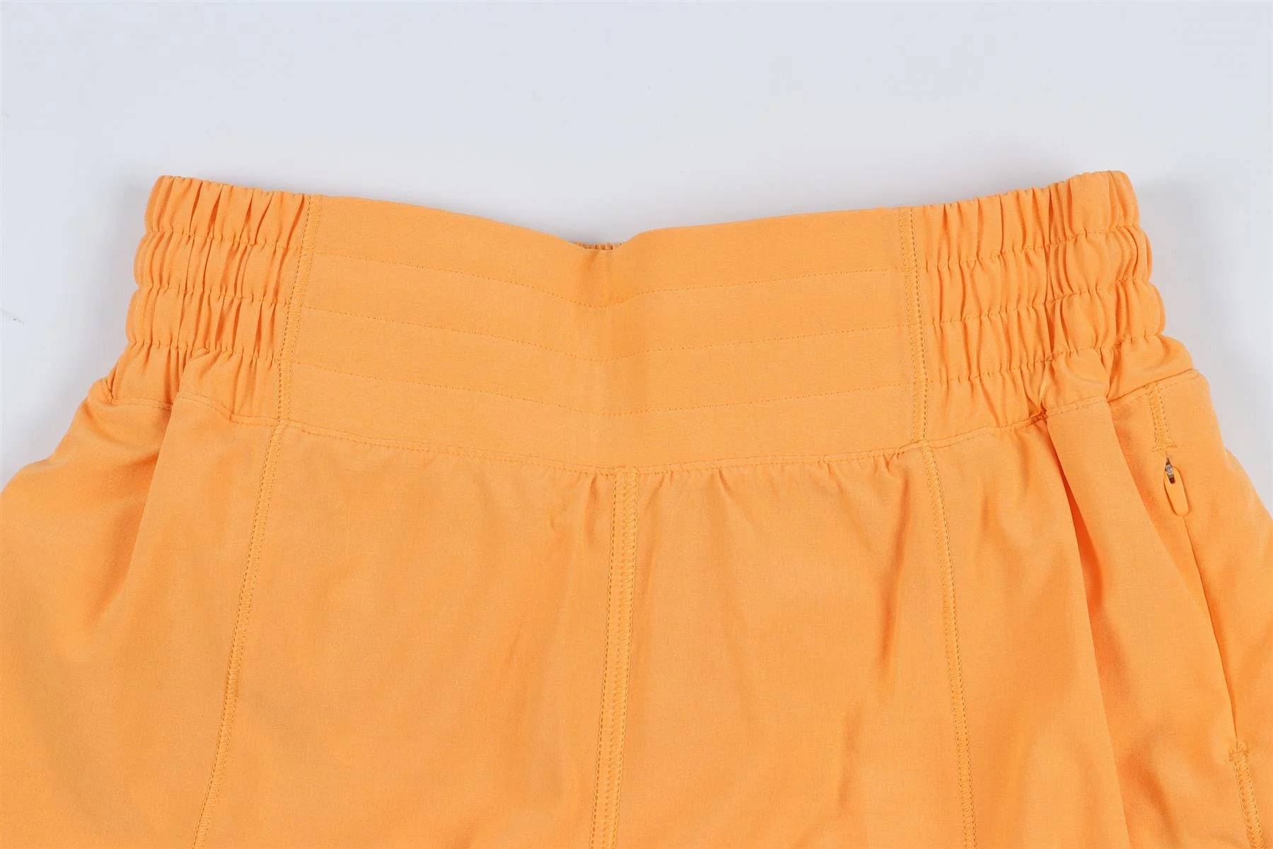 LULULEMON ORANGE SHORTS US 2 UK 6 - Image 3