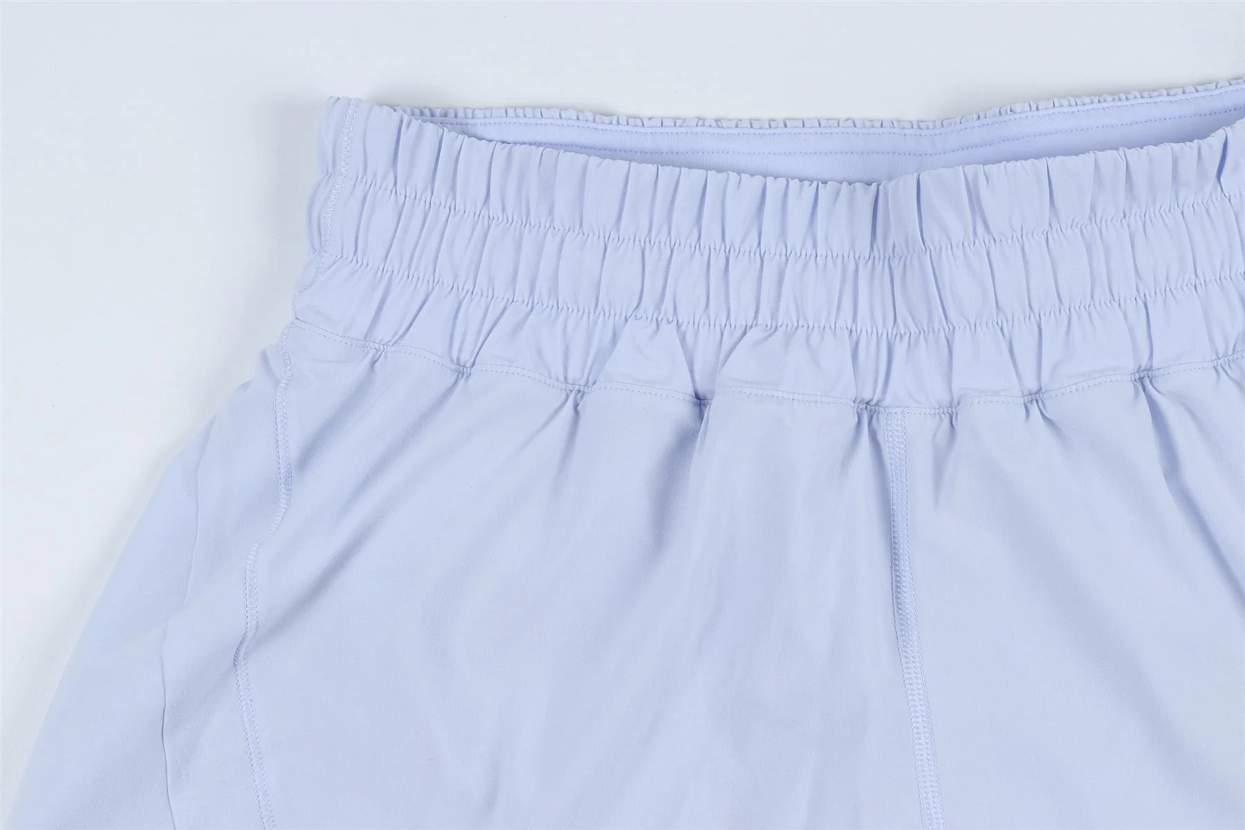 LULULEMON PALE BLUE SHORTS US 8 UK 12 - Image 3