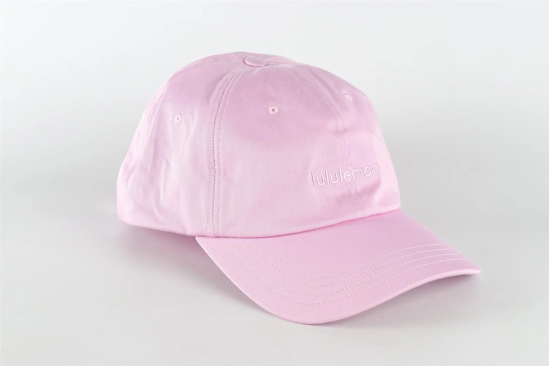 LULULEMON PINK COTTON BASEBALL CAP LARGE/XLARGE - Image 2