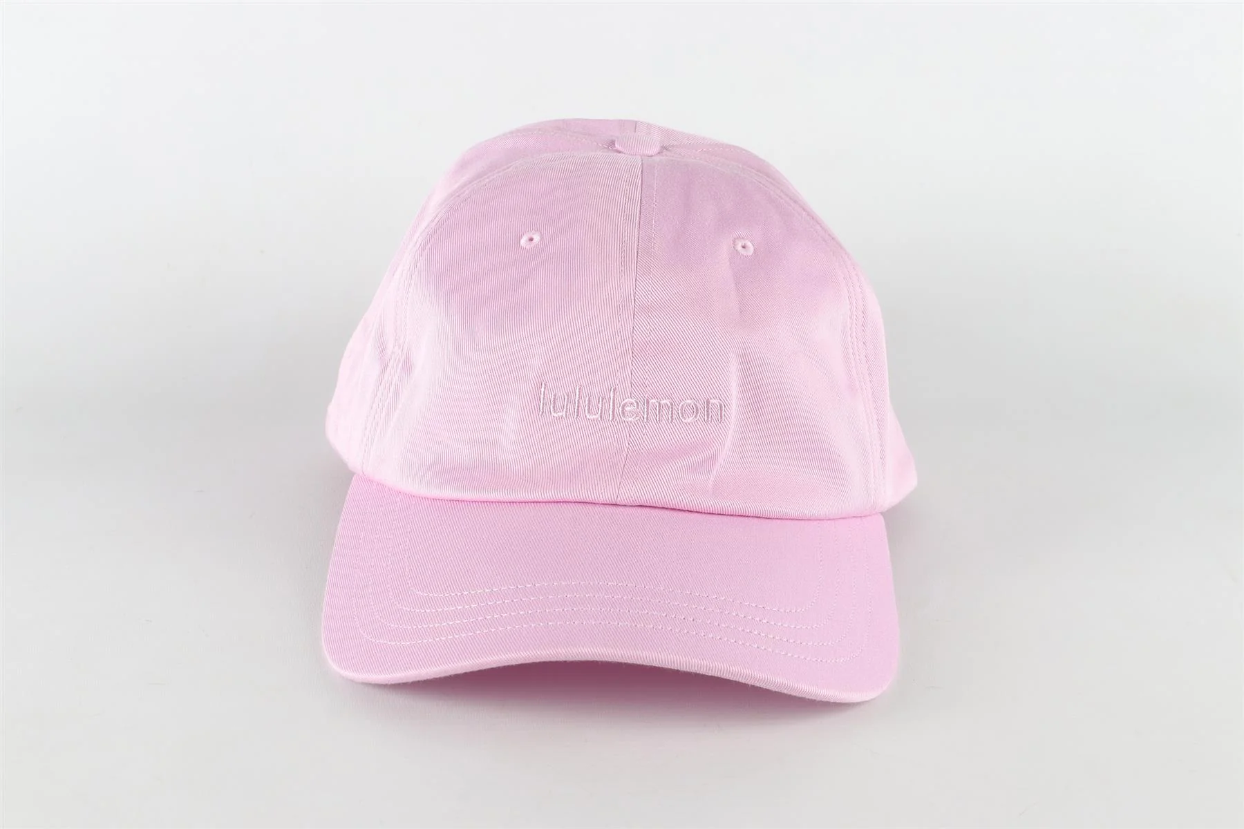 LULULEMON PINK COTTON BASEBALL CAP LARGE/XLARGE - Image 3