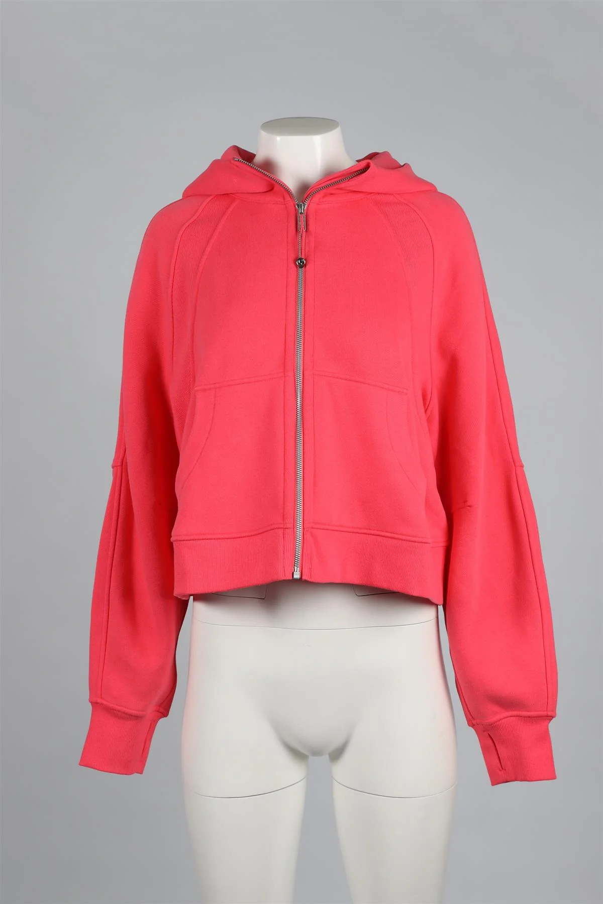 LULULEMON PINK COTTON BLEND HOODIE MEDIUM-LARGE - Image 2