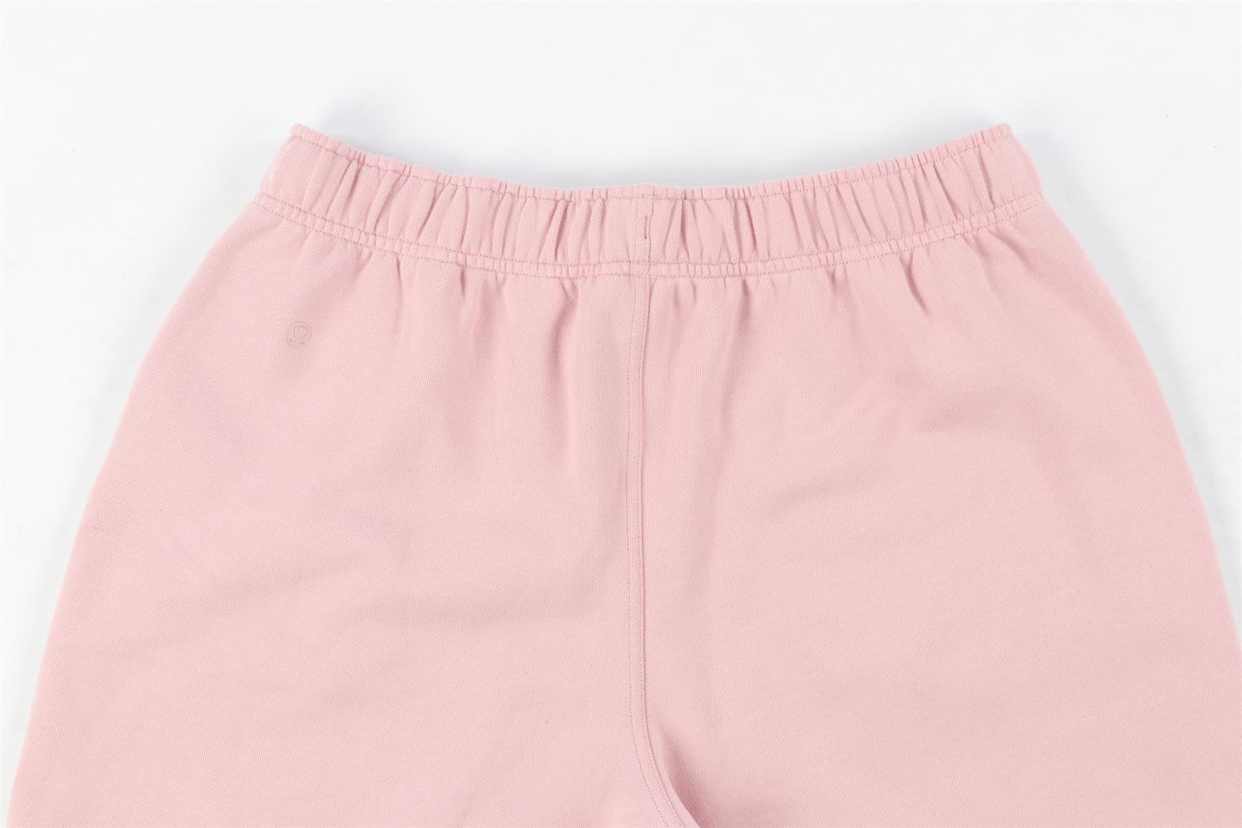 LULULEMON PINK COTTON SHORTS MEDIUM - Image 5