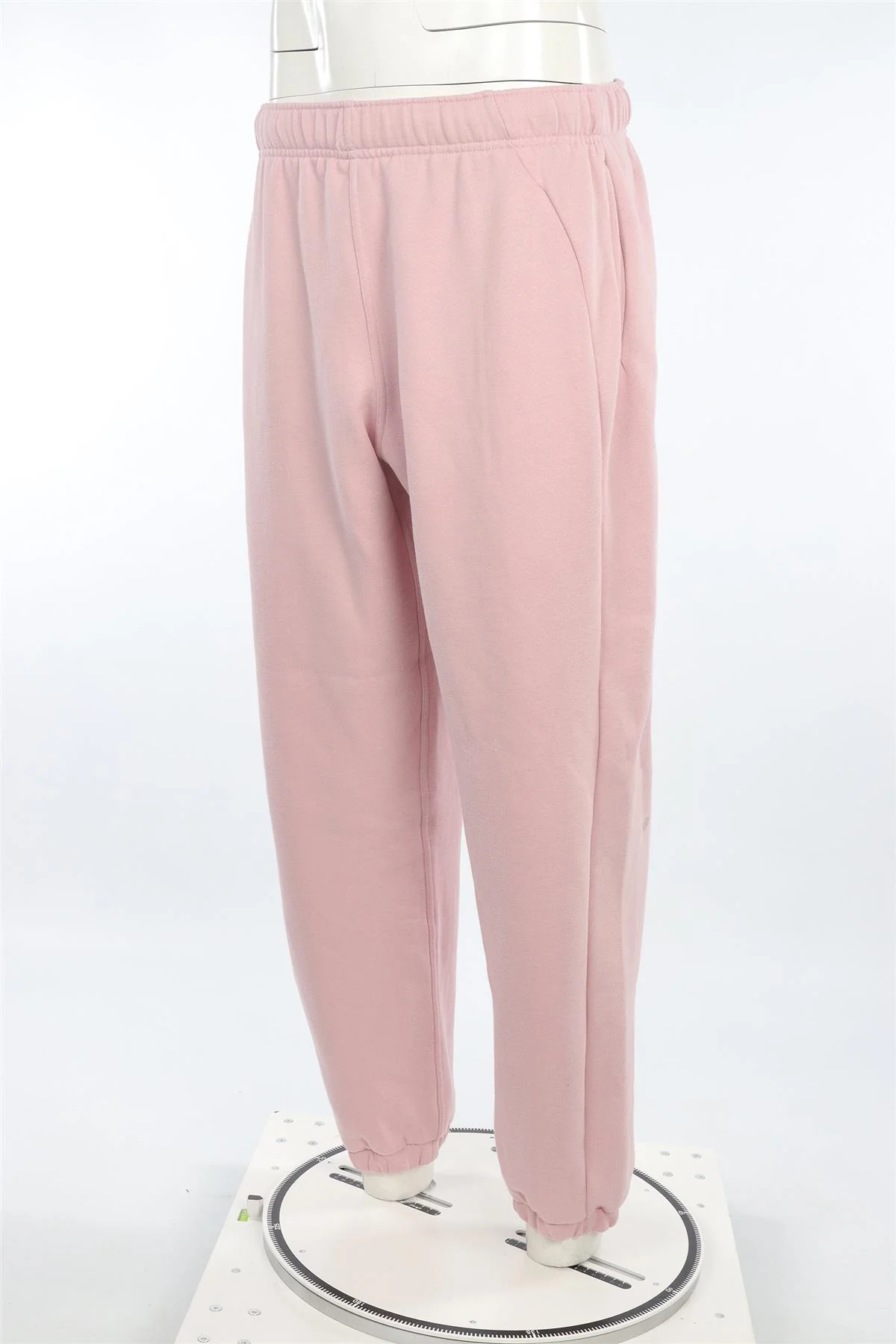 LULULEMON PINK COTTON TRACK PANTS MEDIUM - Image 3