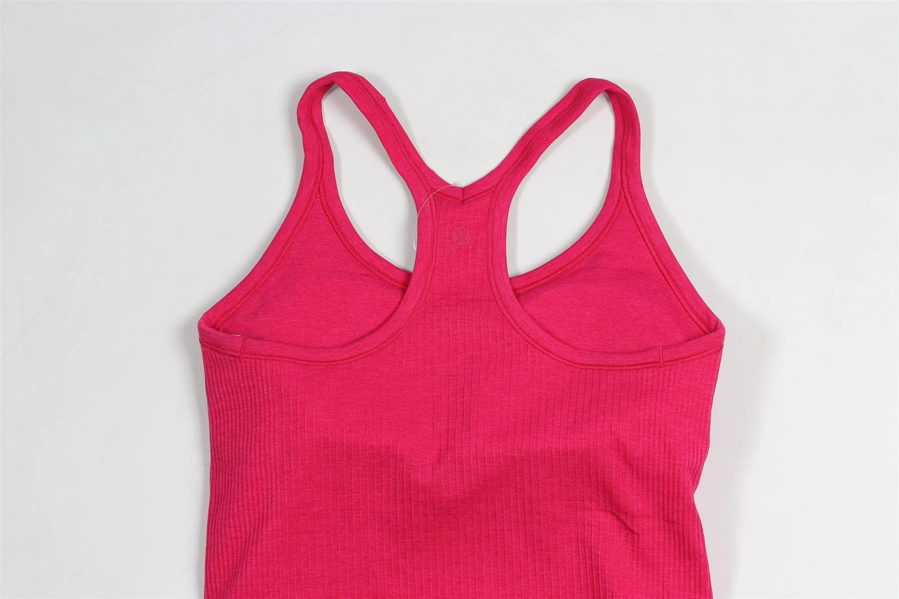 LULULEMON PINK JERSEY TOP US 6 UK 10 - Image 5