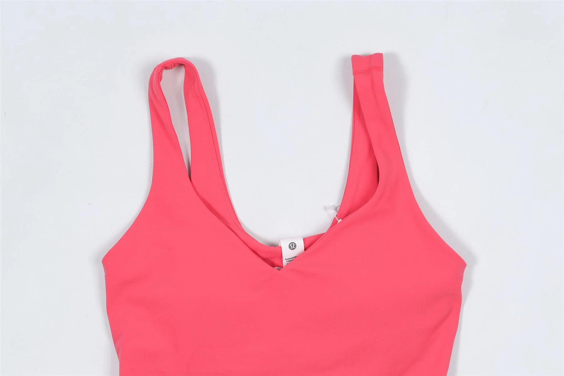 LULULEMON PINK SPORTS BRA US 4 UK 8 - Image 3