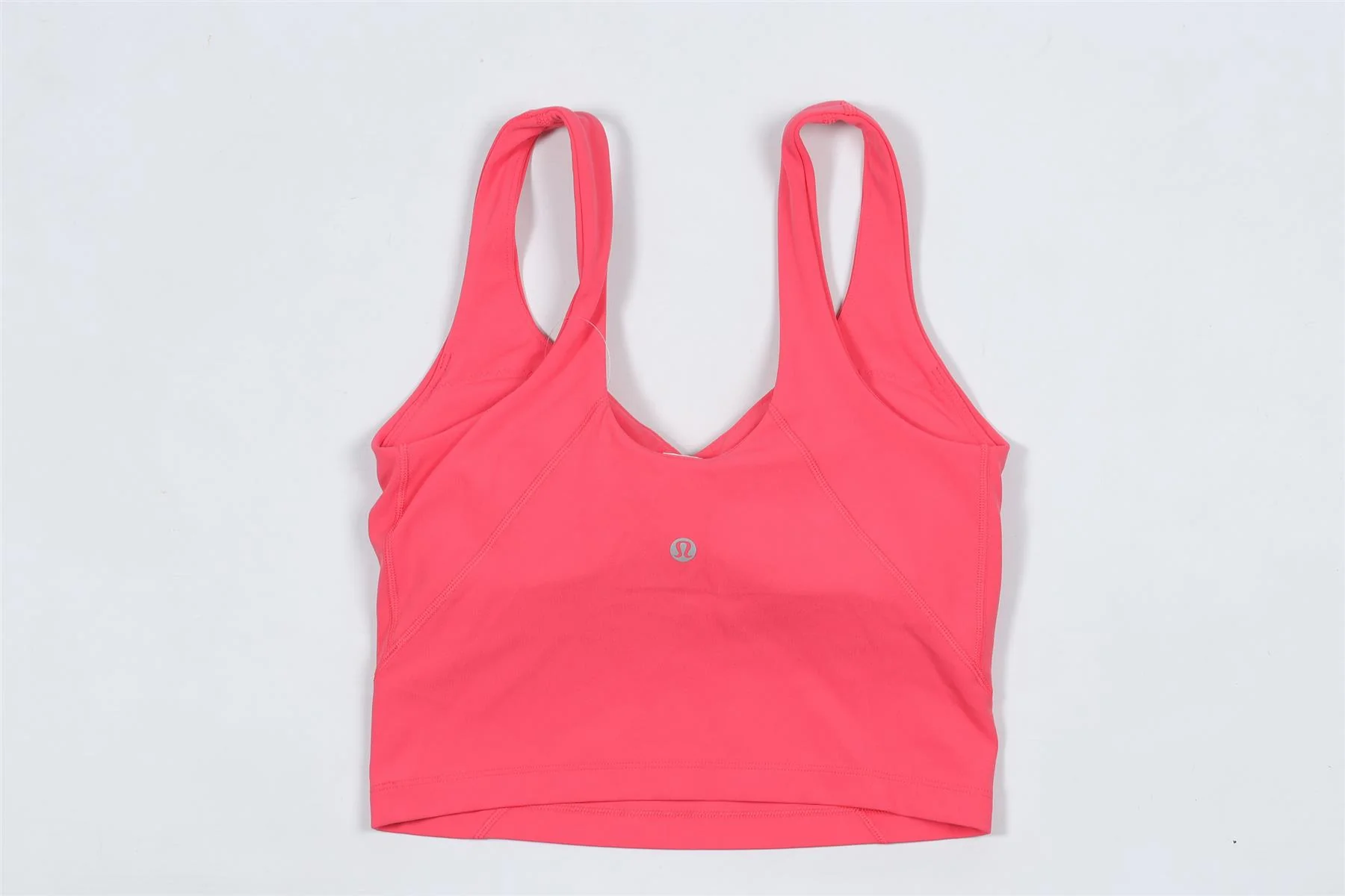LULULEMON PINK SPORTS BRA US 4 UK 8 - Image 4