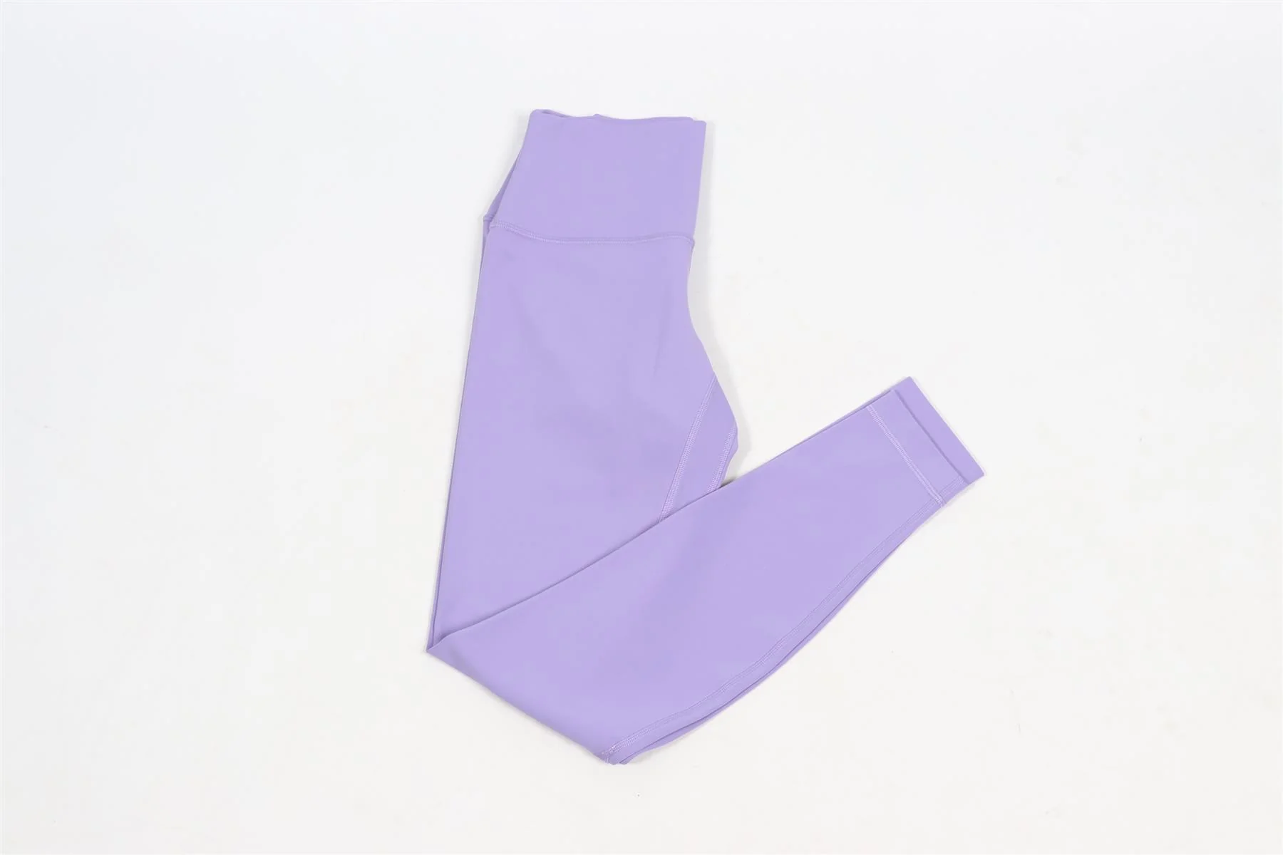 LULULEMON PURPLE JERSEY LEGGINGS US 6 UK 10 - Image 2