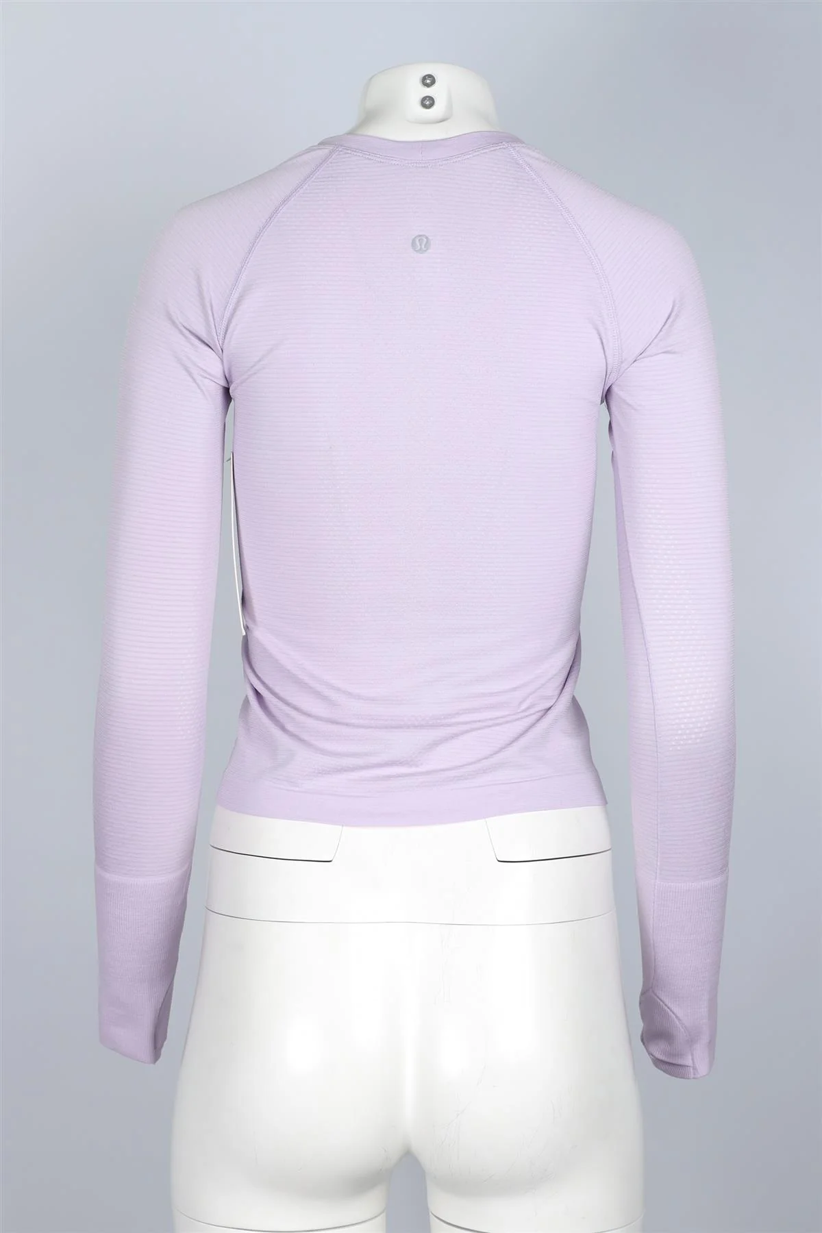 LULULEMON PURPLE JERSEY TOP US 4 UK 8 - Image 4