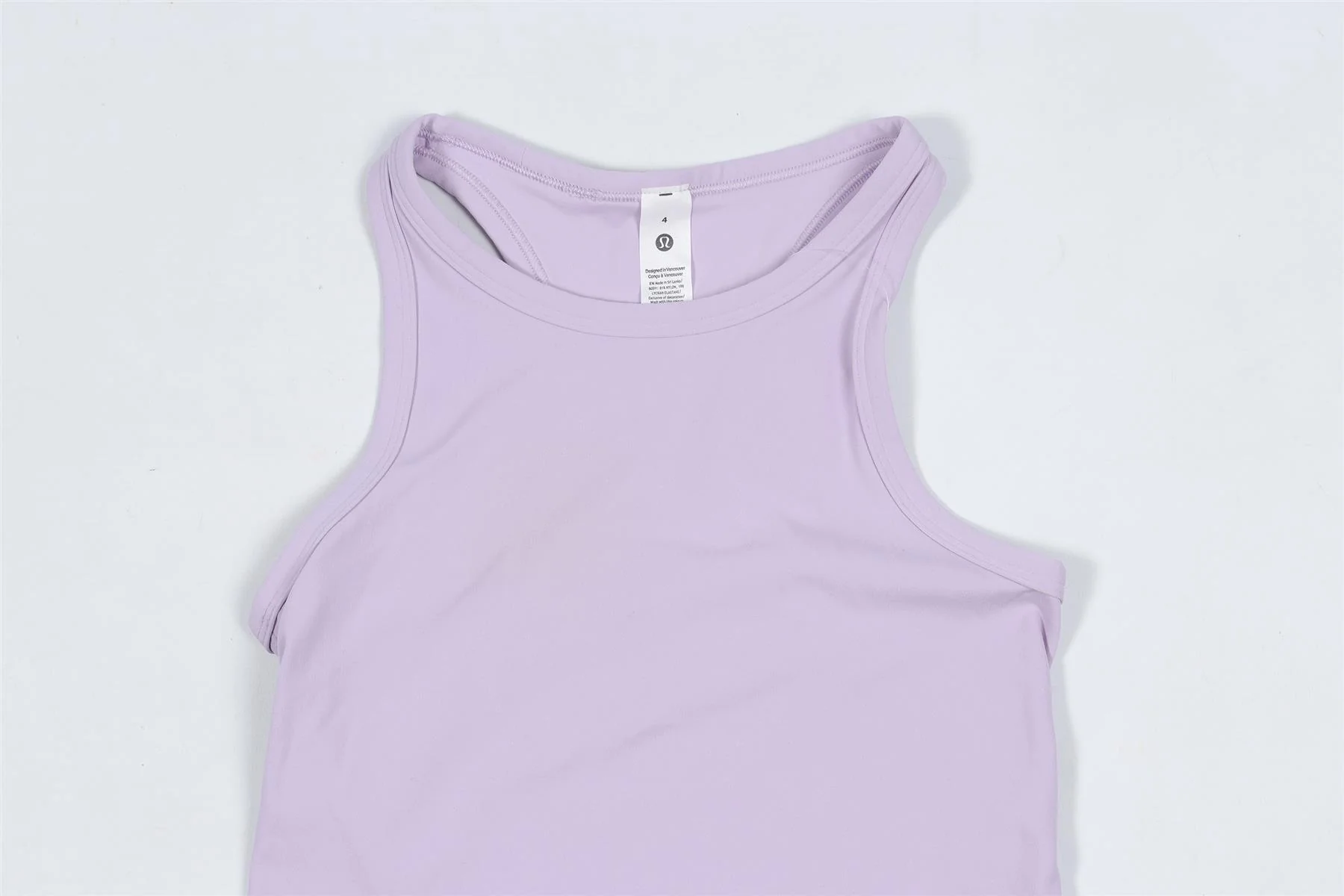 LULULEMON PURPLE TOP US 4 UK 8 - Image 3