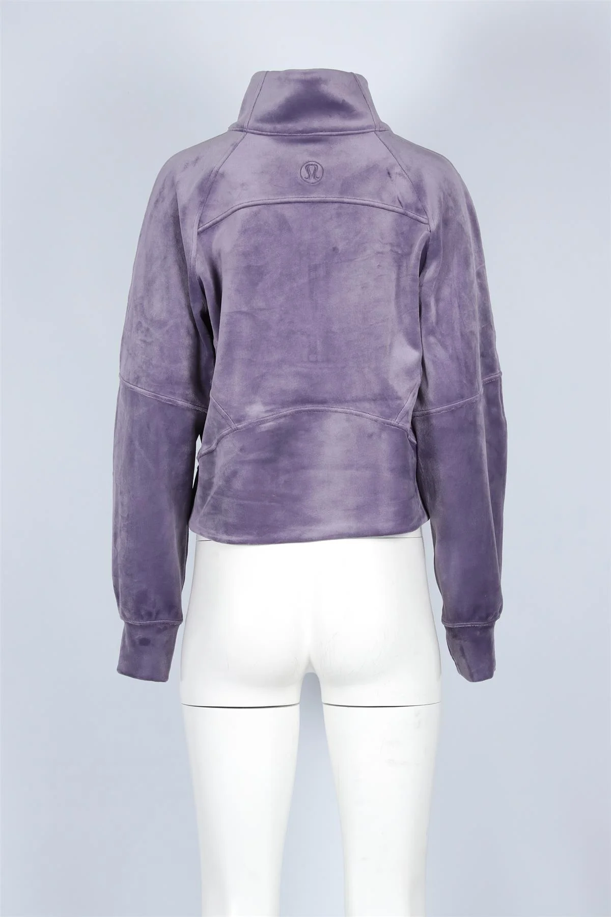 LULULEMON PURPLE VELVET SWEATSHIRT MEDIUM - Image 4