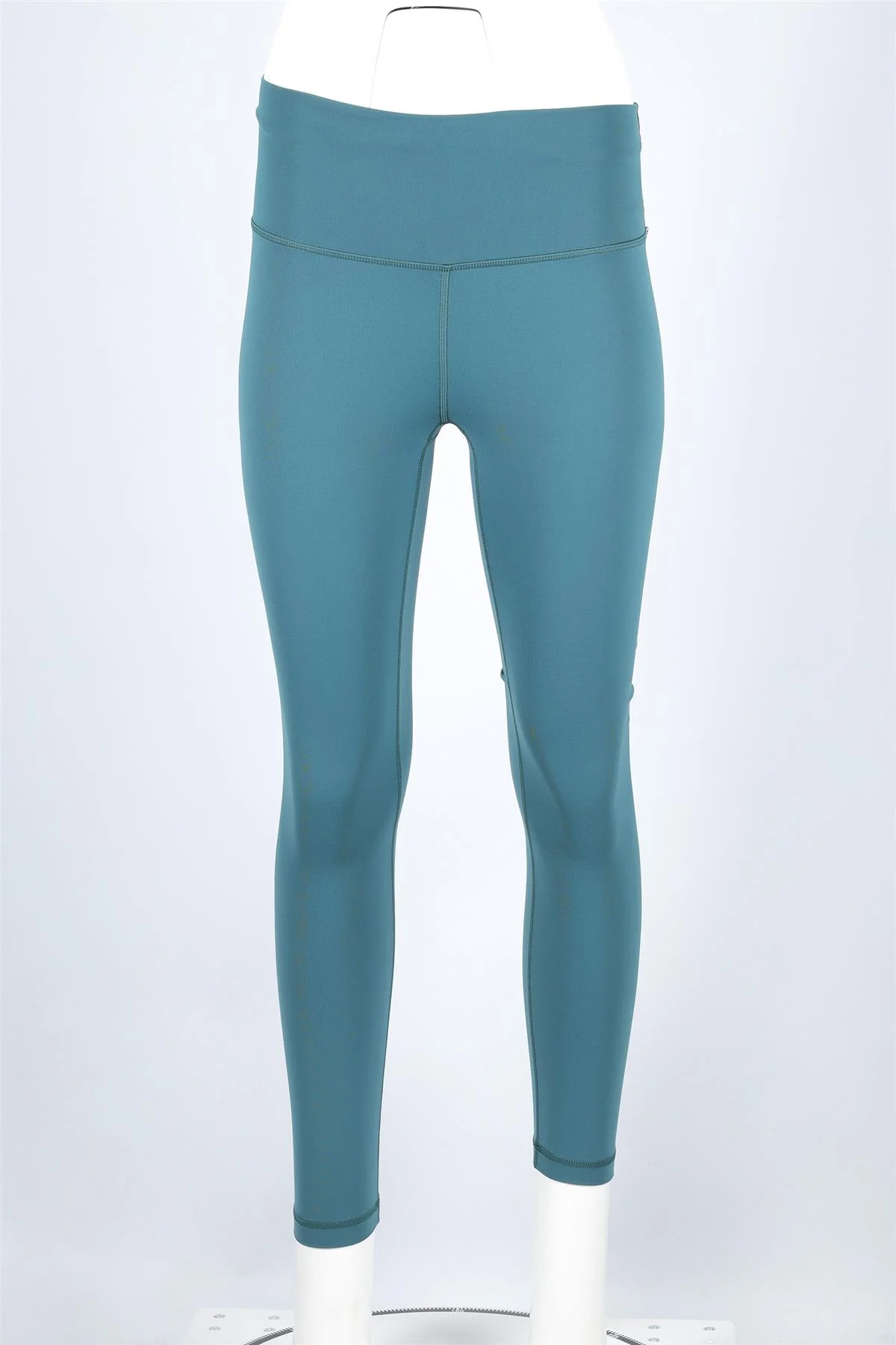 LULULEMON SEAFOAM GREEN JERSEY LEGGINGS US 0 UK 4 - Image 2