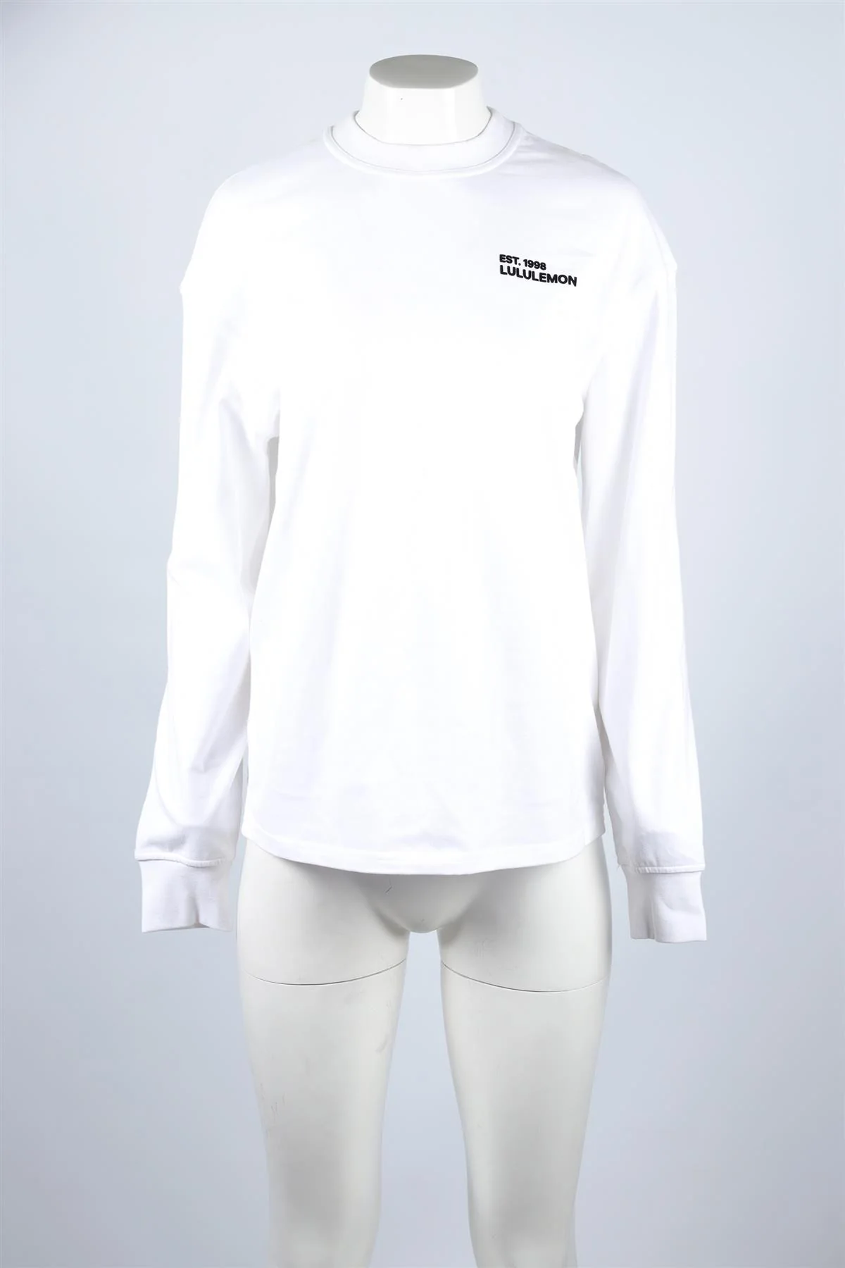 LULULEMON WHITE COTTON TOP XSMALL - Image 2