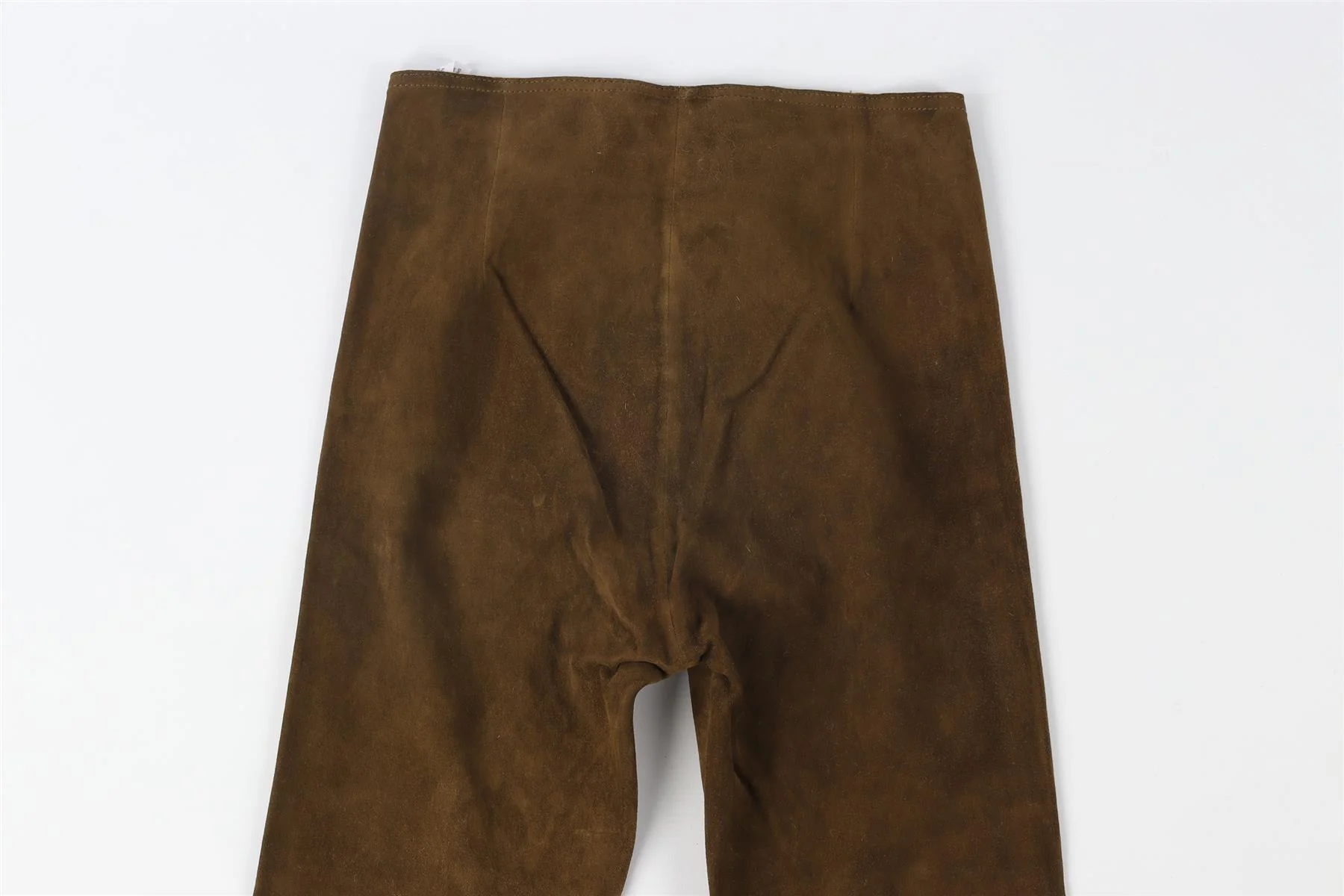 M.I.H JEANS GREEN SUEDE SKINNY PANTS W25 UK 6-8 - Image 5