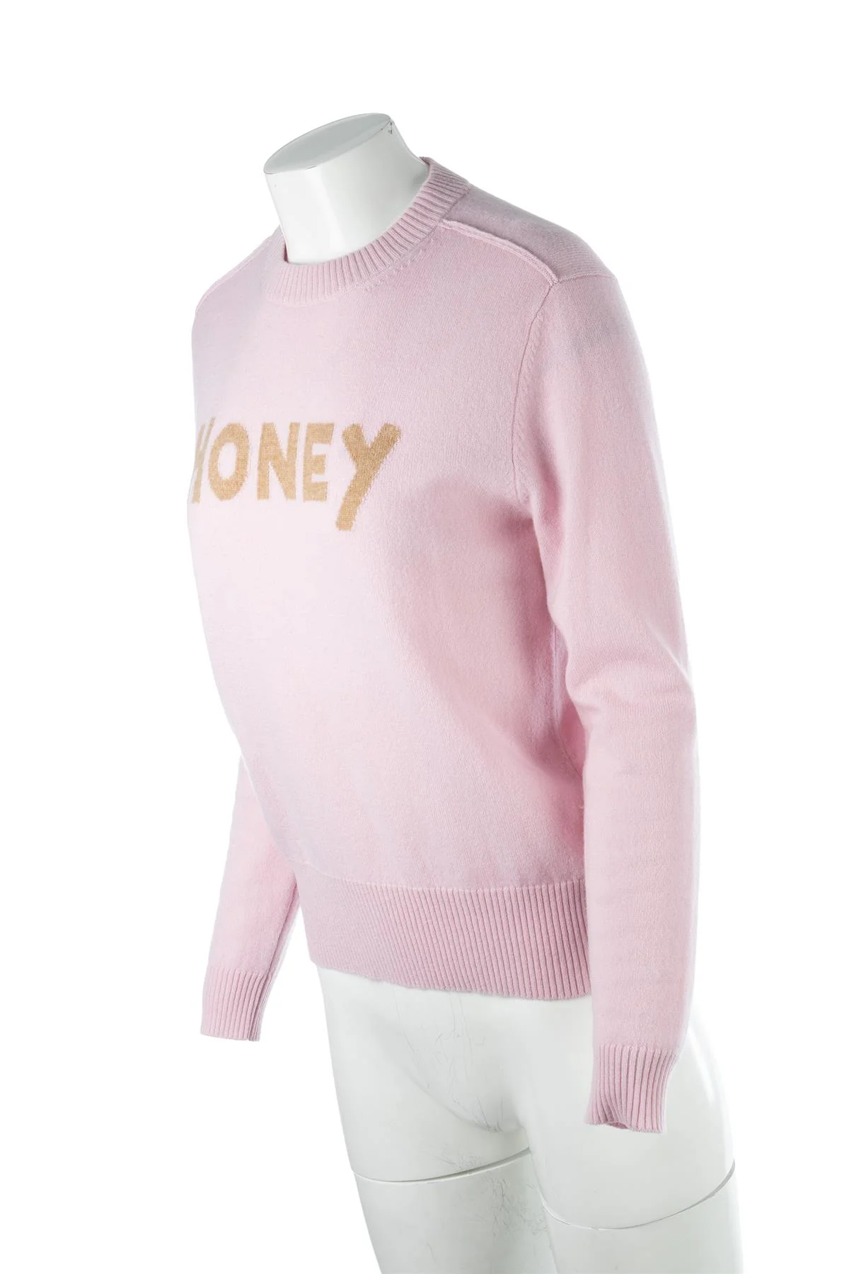 M&S X BELLA FREUD PINK CASHMERE SWEATER SMALL - Image 3