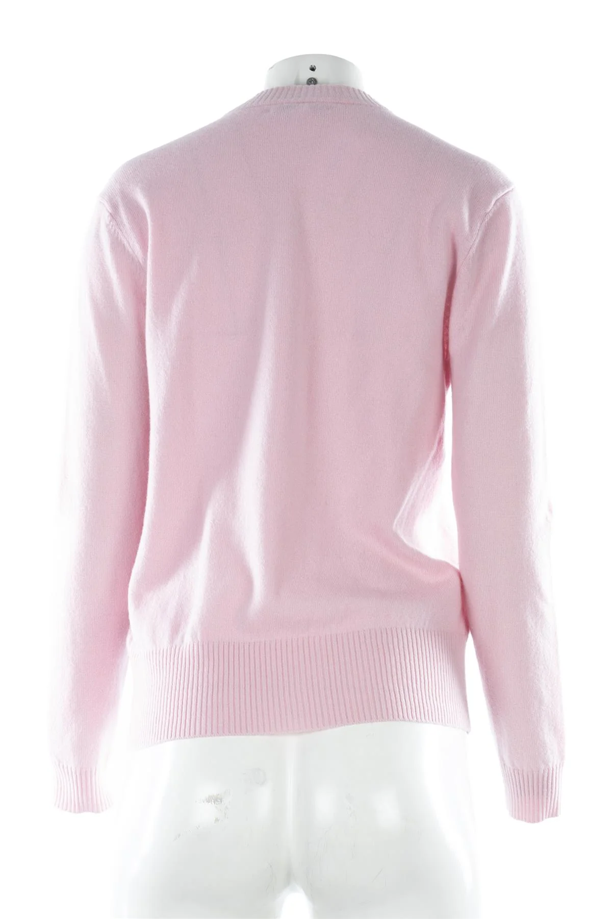 M&S X BELLA FREUD PINK CASHMERE SWEATER SMALL - Image 4
