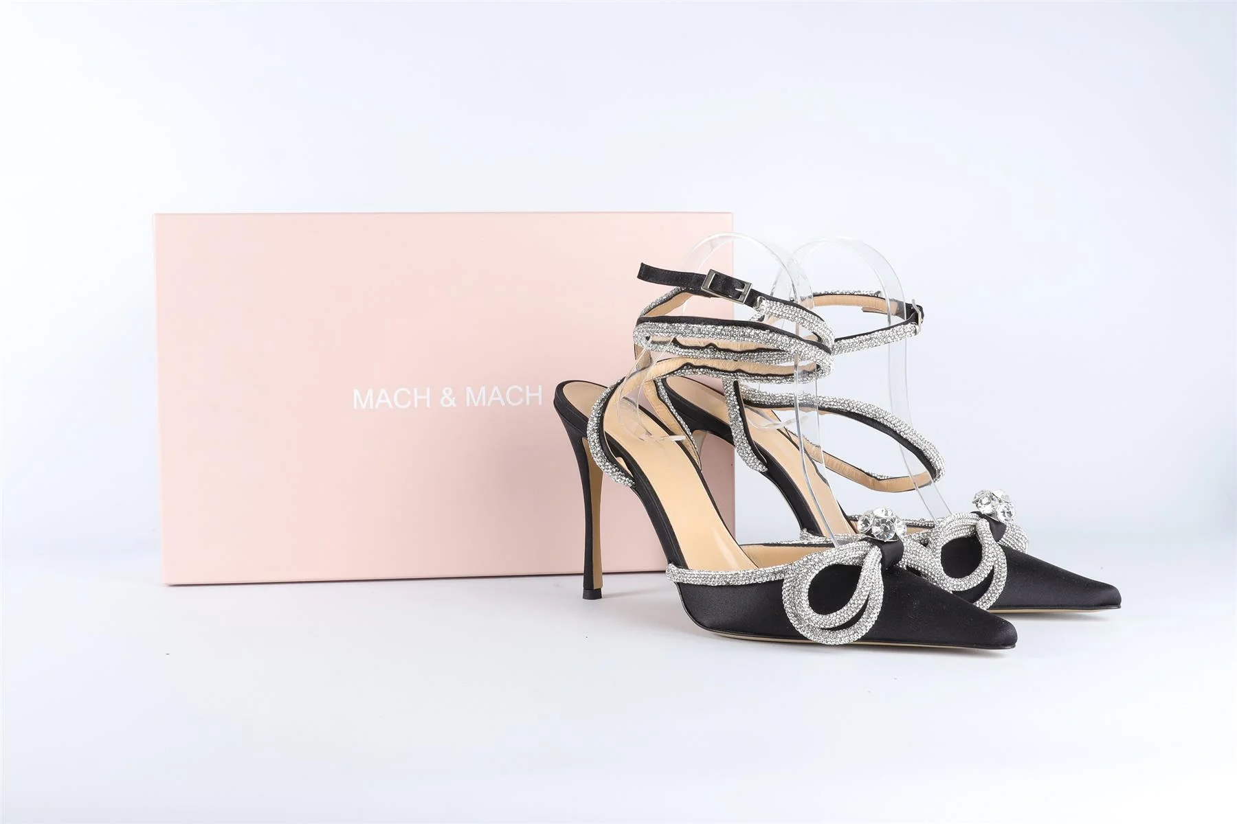 MACH & MACH BLACK PUMPS EU 40, UK 7, US 10 - Image 7