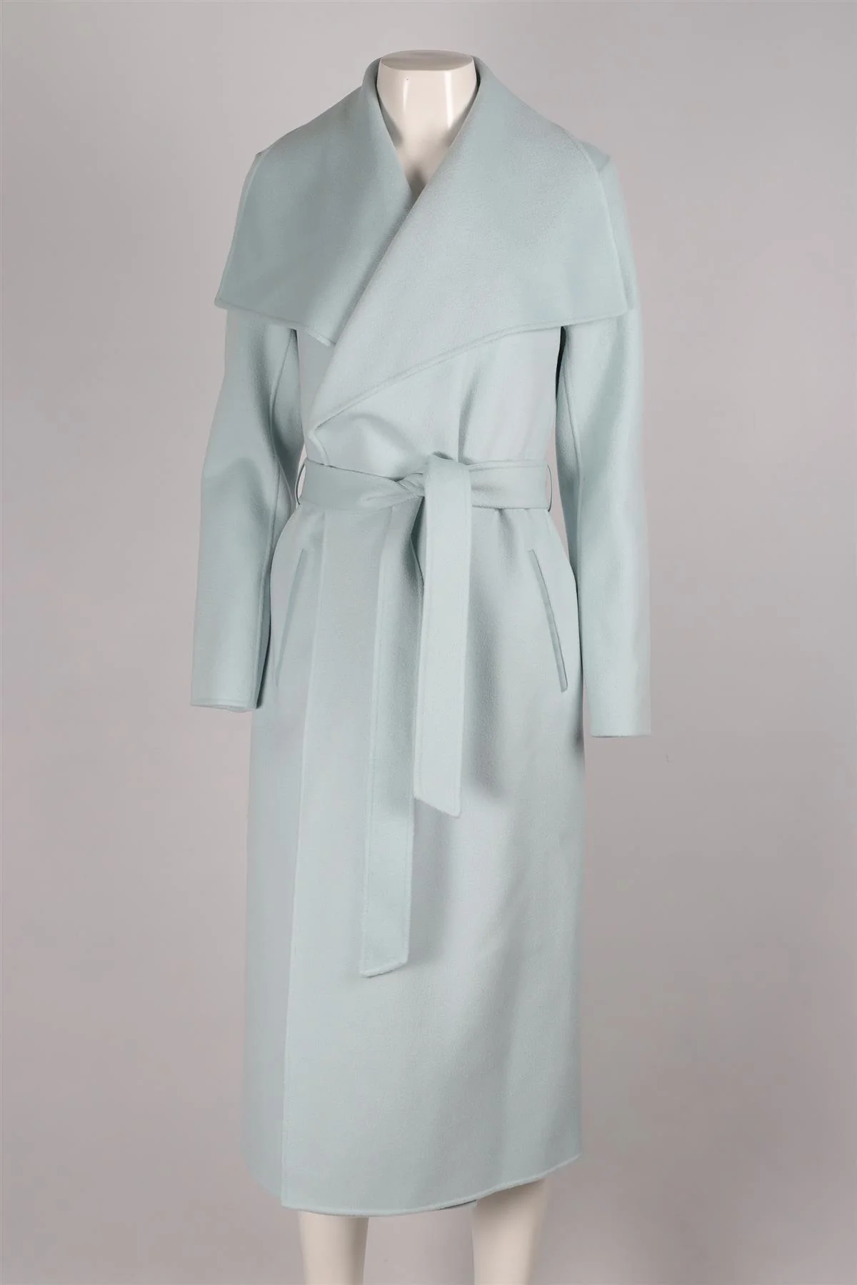 MACKAGE BLUE WOOL COAT SMALL - Image 2