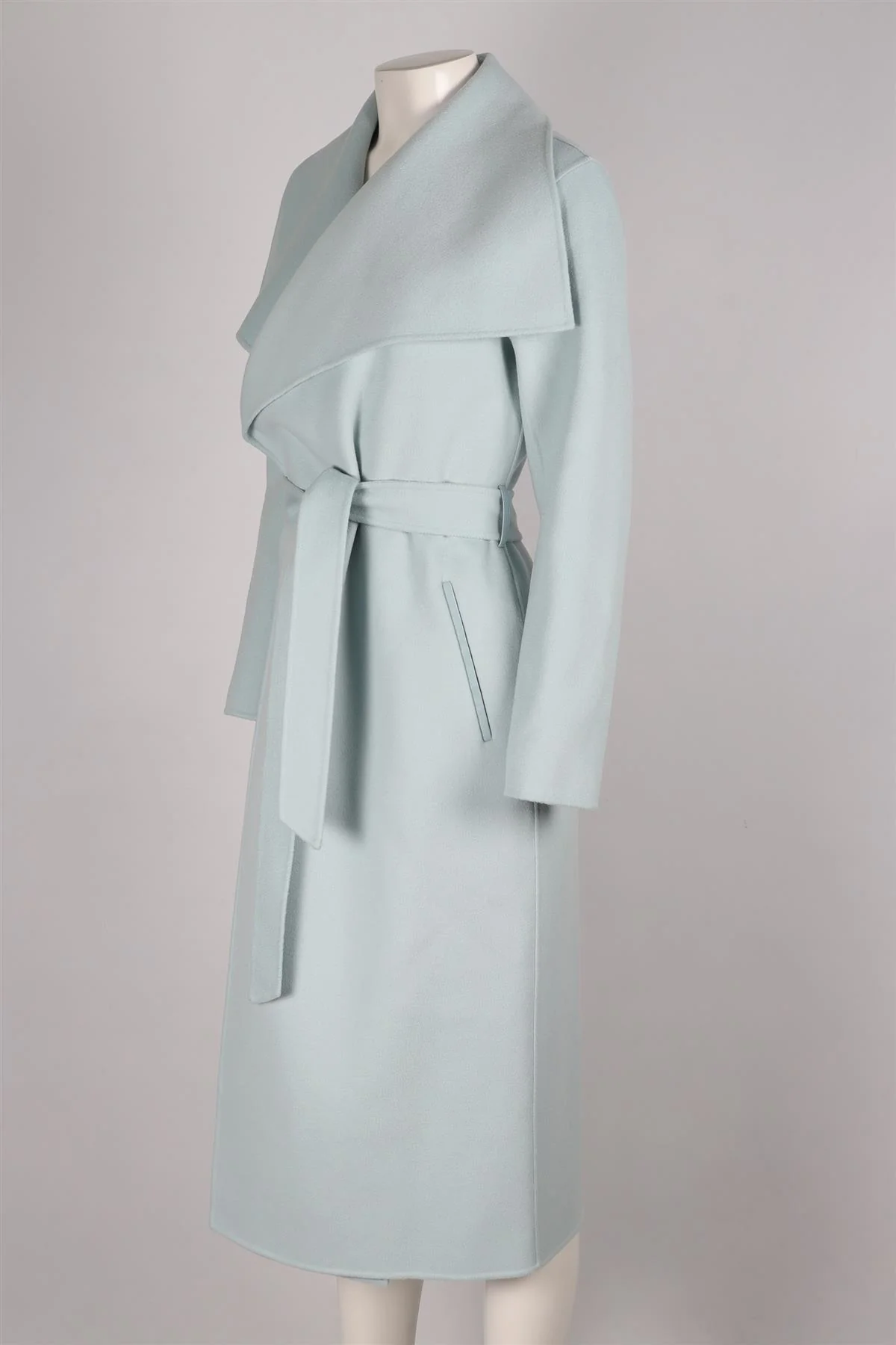 MACKAGE BLUE WOOL COAT SMALL - Image 3