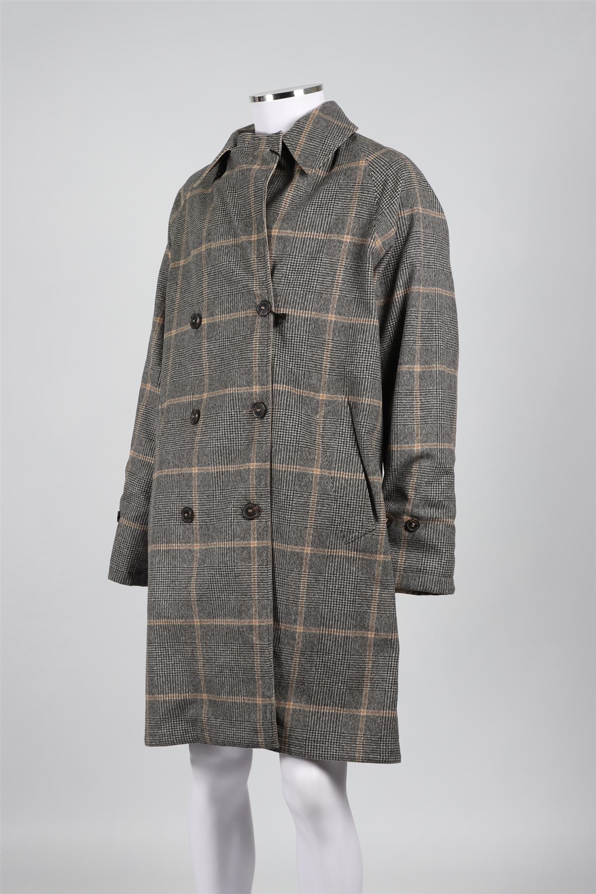 MACKINTOSH GREY MEN'S WOOL COAT UK 42 - Image 3