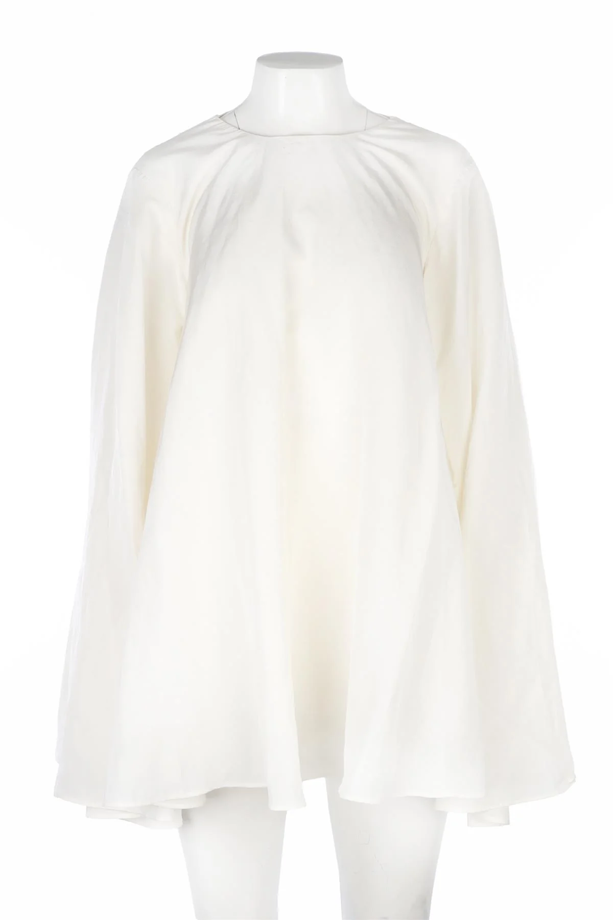 Magala White Linen Mini Dress One Size - Image 2