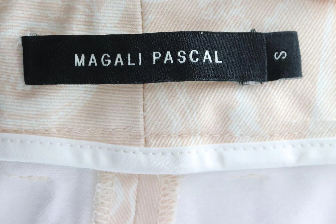 MAGALI PASCAL FLORAL PRINT COTTON WIDE LEG PANTS SMALL - Image 5