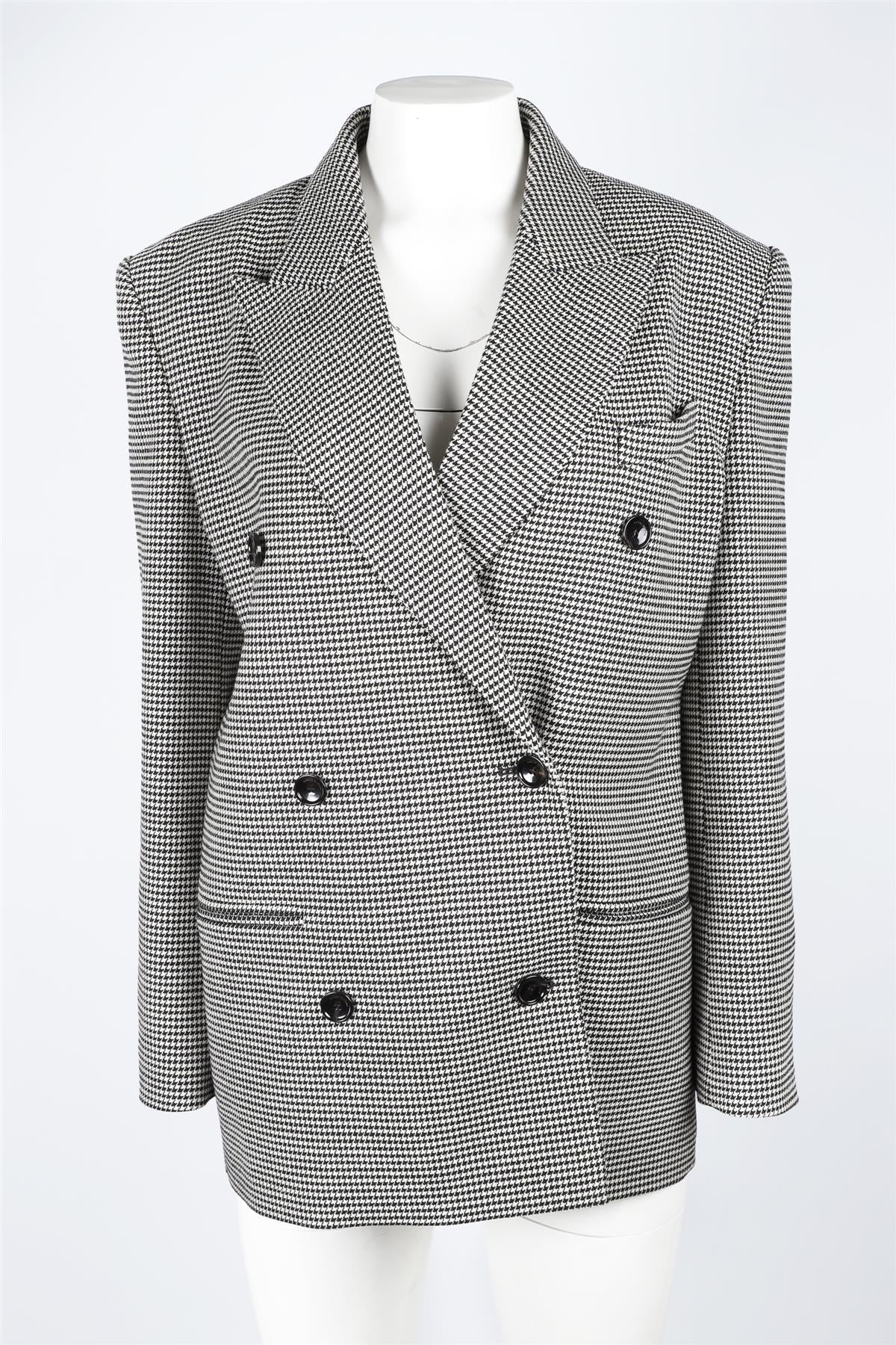 MAGDA BUTRYM BLACK WOOL BLAZER FR 34 UK 6 - Image 3