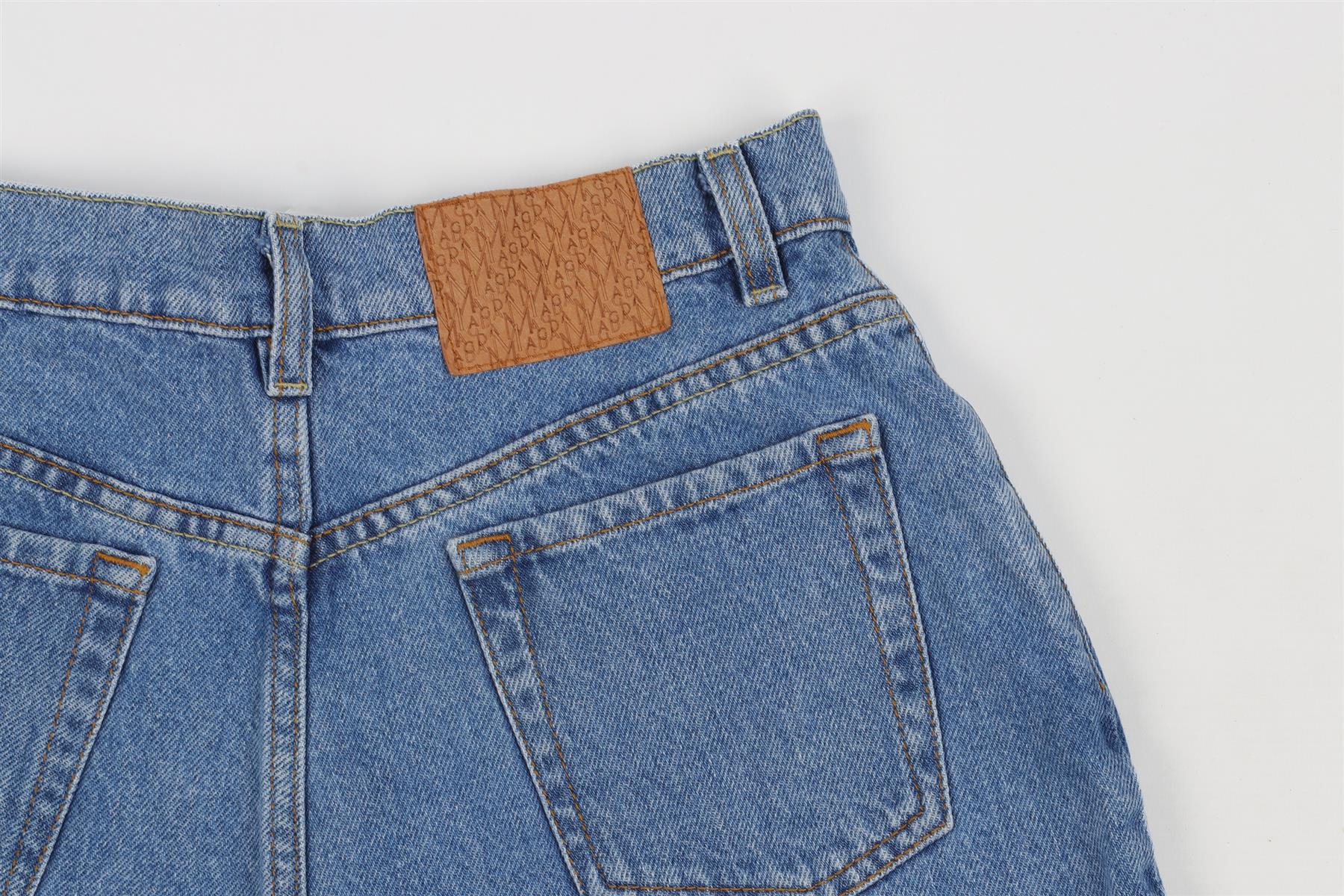 MAGDA BUTRYM BLUE DENIM SHORTS FR 38 UK 10 - Image 5