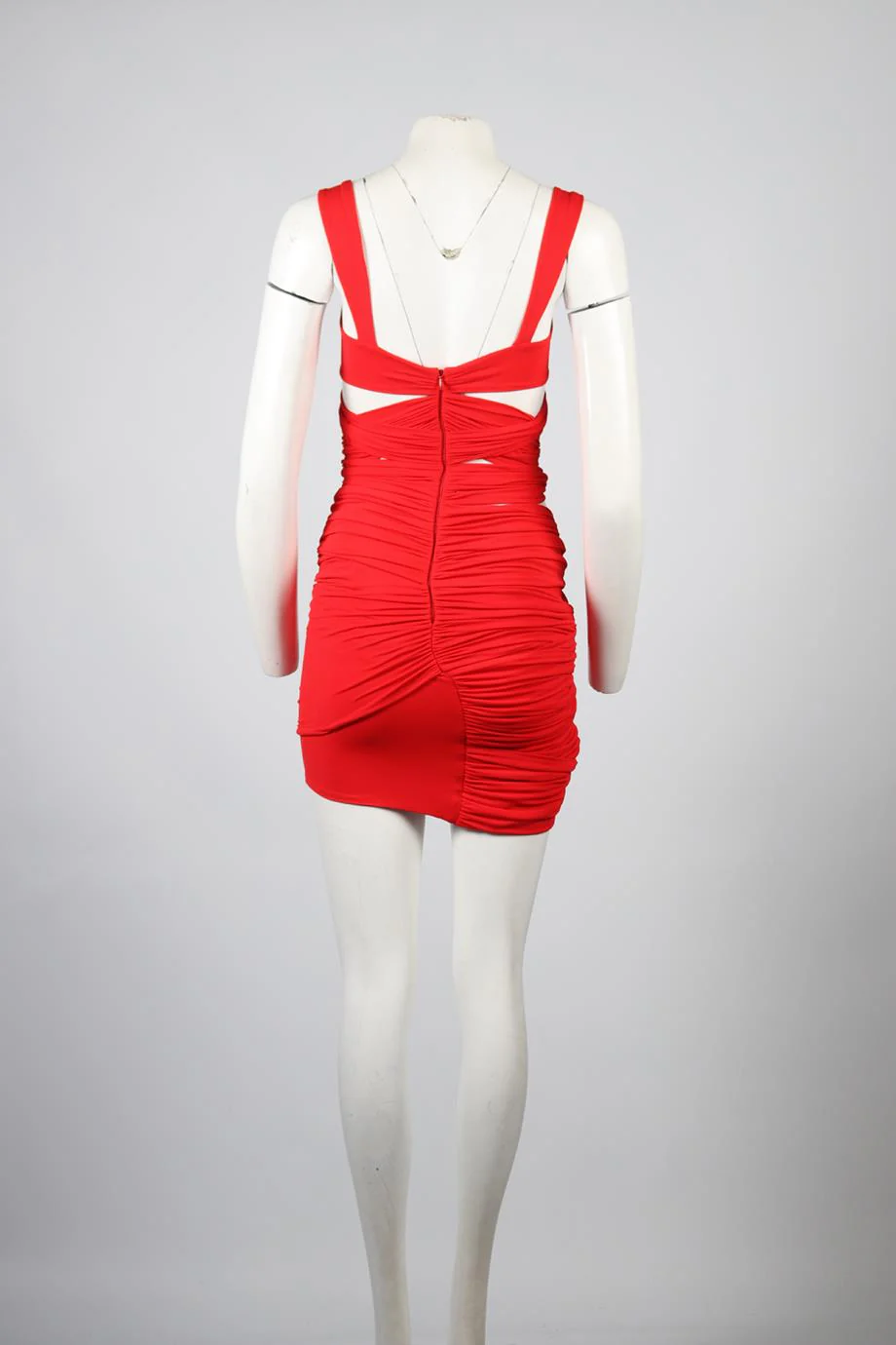 MAGDA BUTRYM CUTOUT JERSEY MINI DRESS FR 34 UK 6 - Image 4