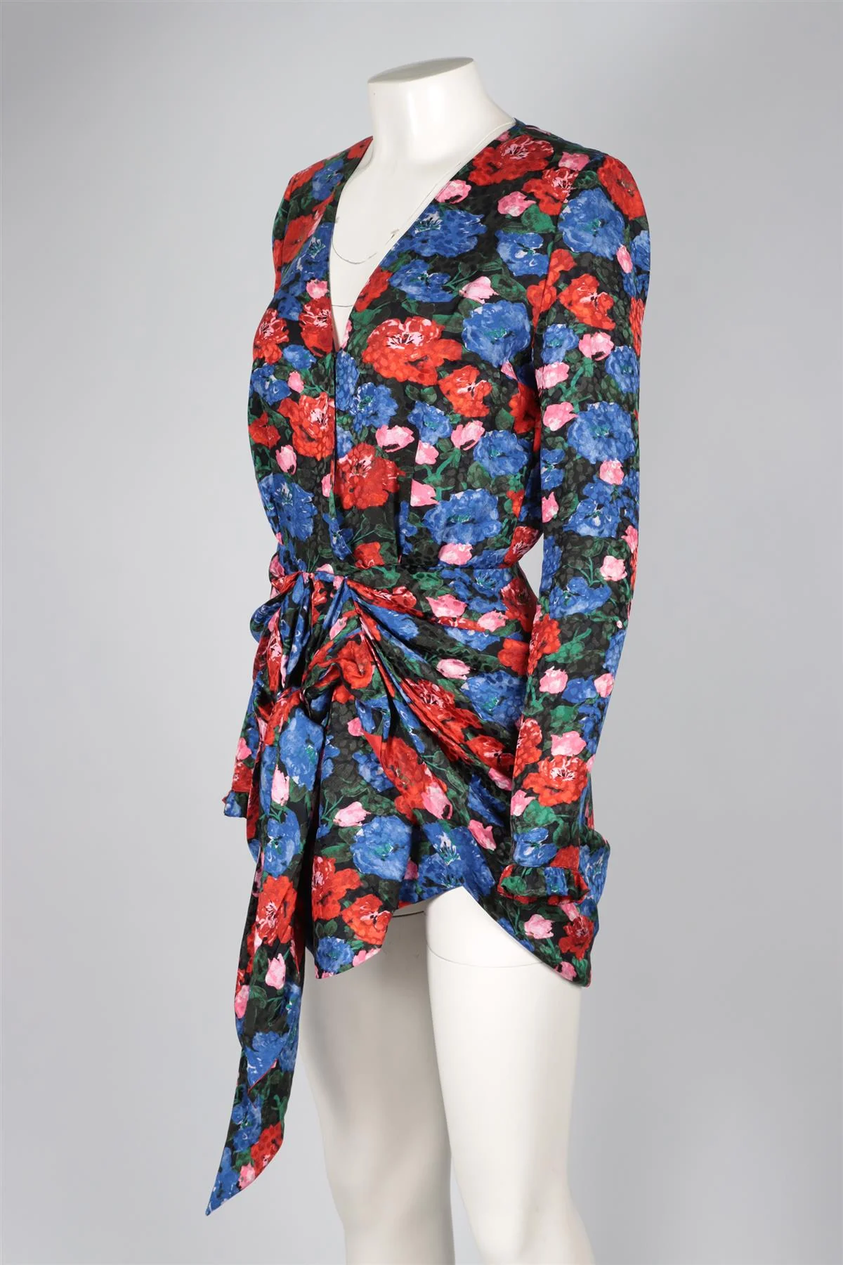 MAGDA BUTRYM MULTI SILK MINI DRESS FR 36 UK 8 - Image 3