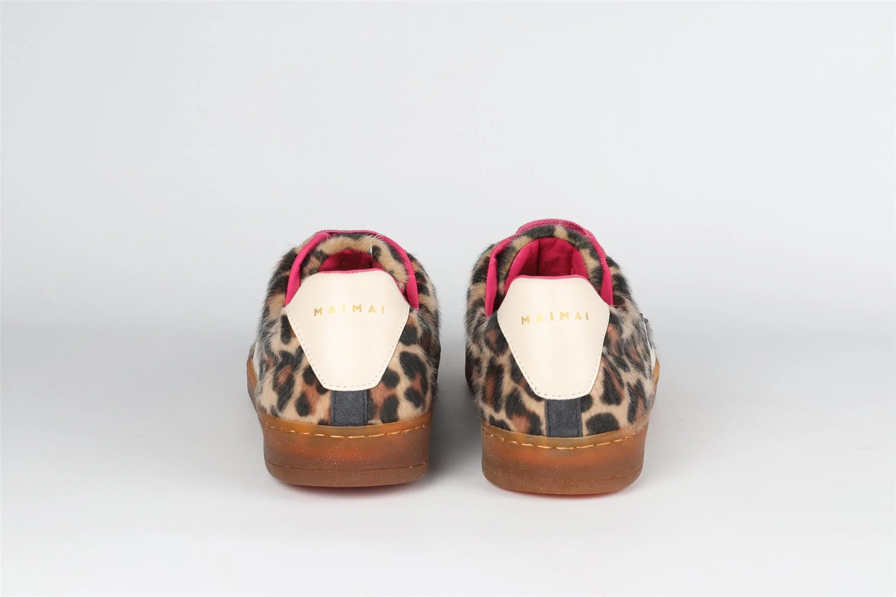 MAIMAI BEIGE FAUX FUR SNEAKERS EU 40.5 UK 7.5 US 10.5 - Image 5